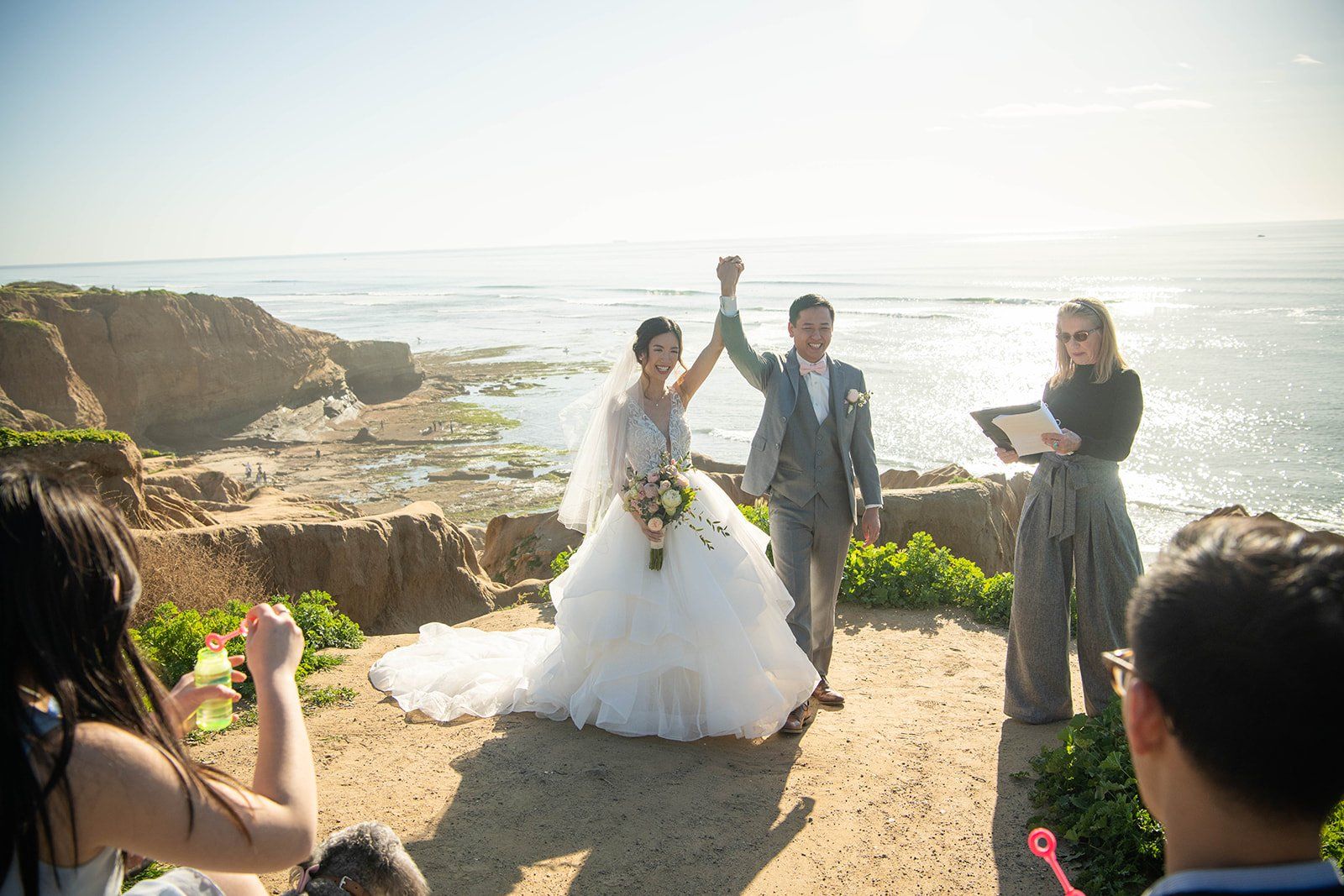 sunset cliffs elopement, san diego, A Sunset Cliffs Elopement on the Sandstone