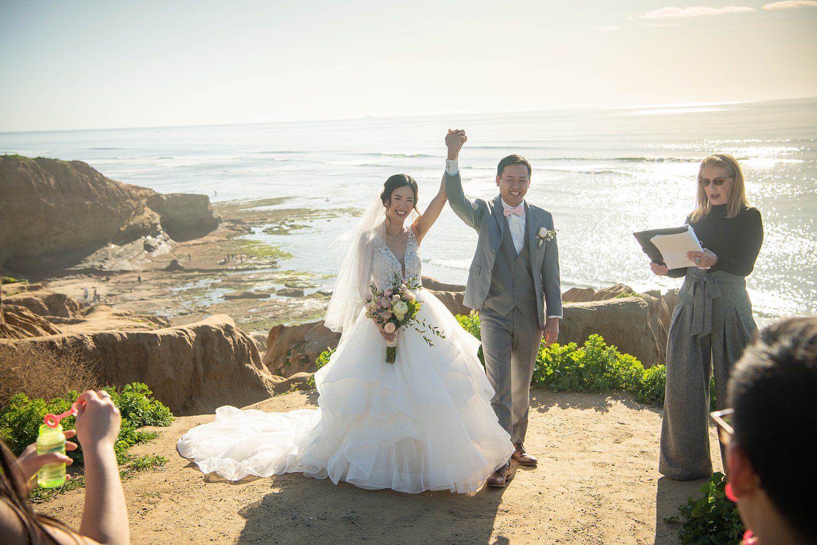 sunset cliffs elopement, san diego, A Sunset Cliffs Elopement on the Sandstone