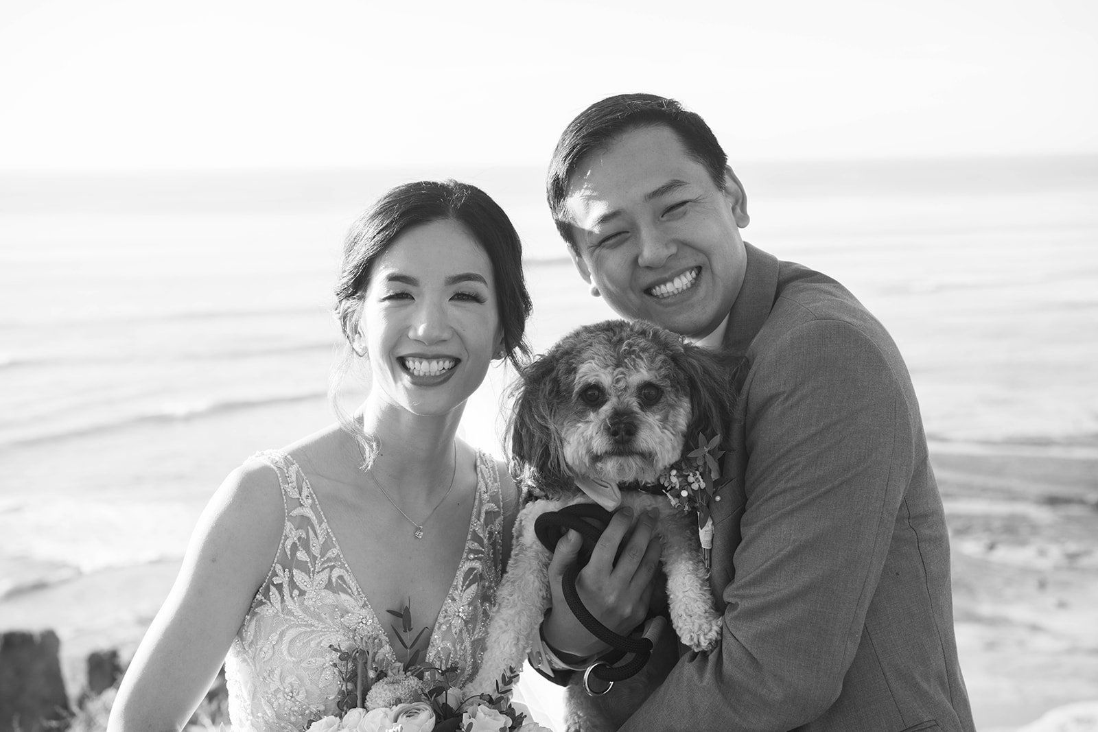 sunset cliffs elopement, san diego, Portraits Along the Point Loma Shore