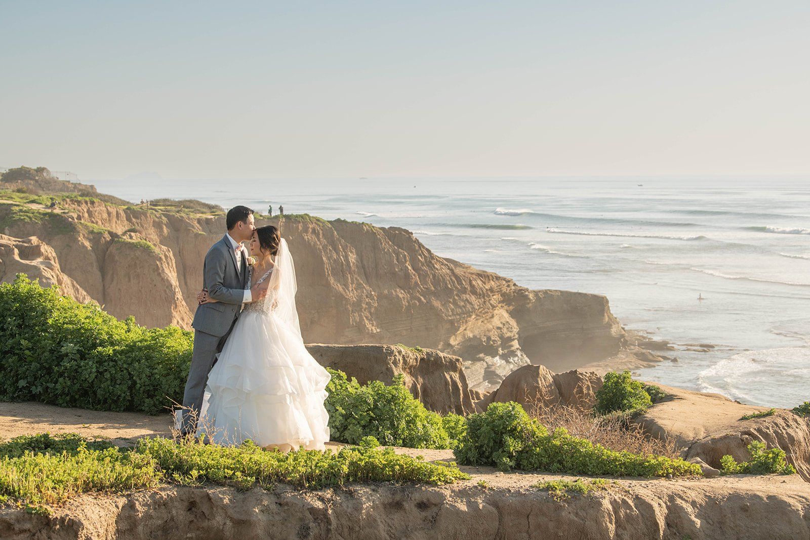 sunset cliffs elopement, san diego, Portraits Along the Point Loma Shore