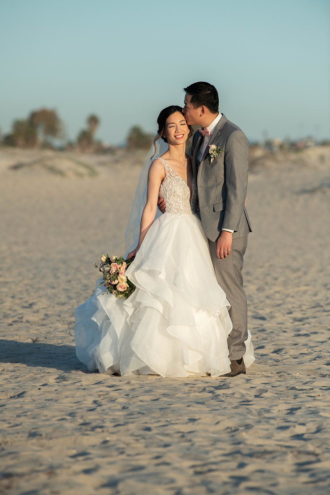sunset cliffs elopement, san diego, Portraits Along the Point Loma Shore