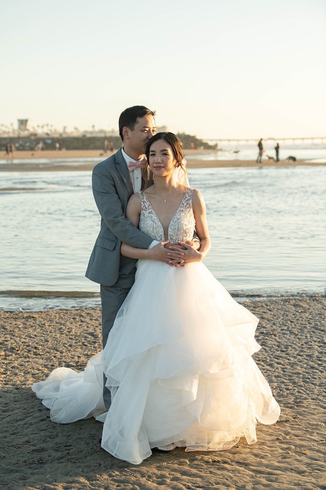 sunset cliffs elopement, san diego, Portraits Along the Point Loma Shore