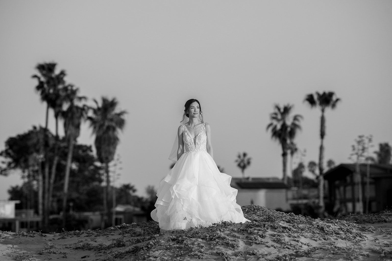sunset cliffs elopement, san diego, Portraits Along the Point Loma Shore