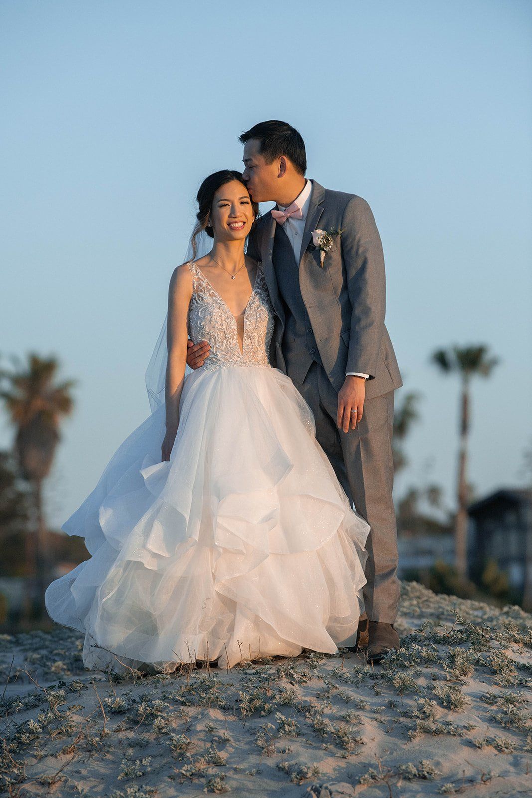 sunset cliffs elopement, san diego, Portraits Along the Point Loma Shore