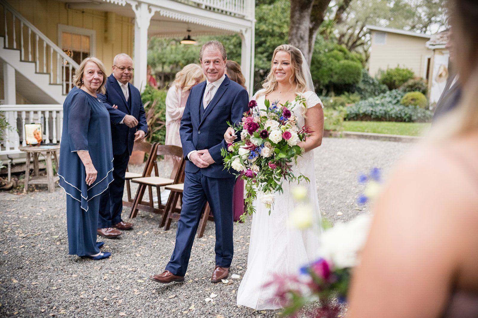 ranch micro wedding at beltane ranch sonoma, Portraits by the Old White Truck
