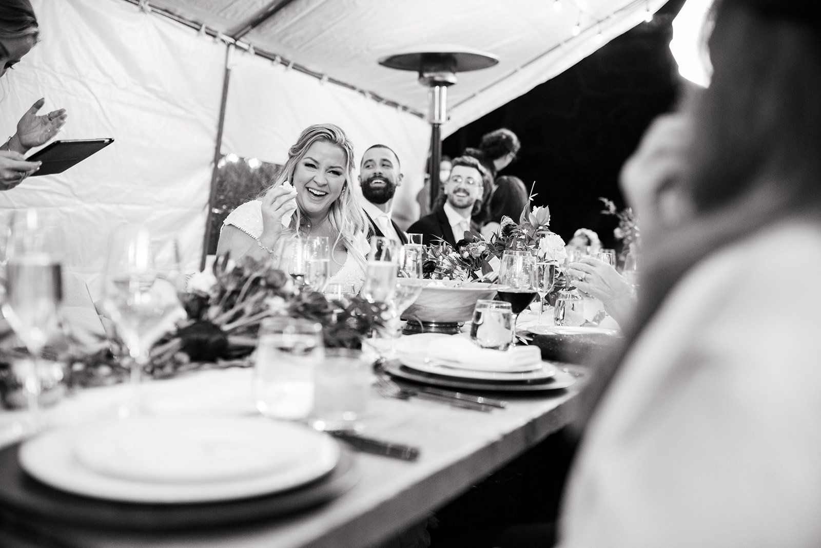 ranch micro wedding at beltane ranch sonoma, The Farm Table, the Toasts, and the Firepit at Beltane Ranch