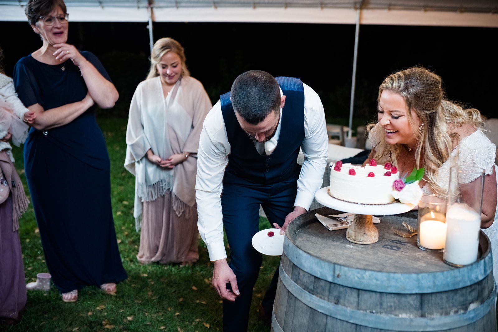ranch micro wedding at beltane ranch sonoma, The Farm Table, the Toasts, and the Firepit at Beltane Ranch