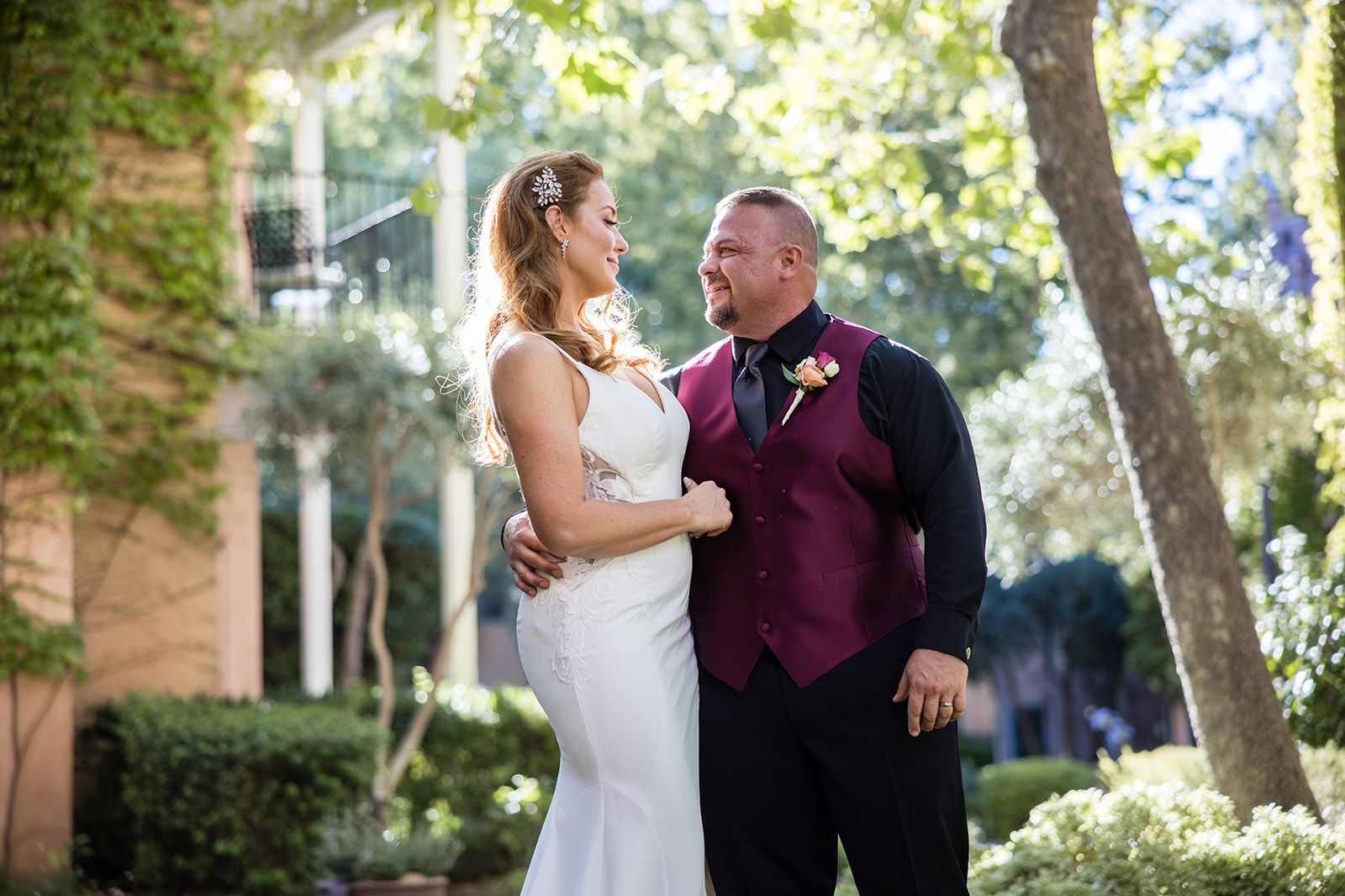luxury spa-resort wedding at the fairmont sonoma mission inn, The Creekside Lawn Ceremony at the Fairmont