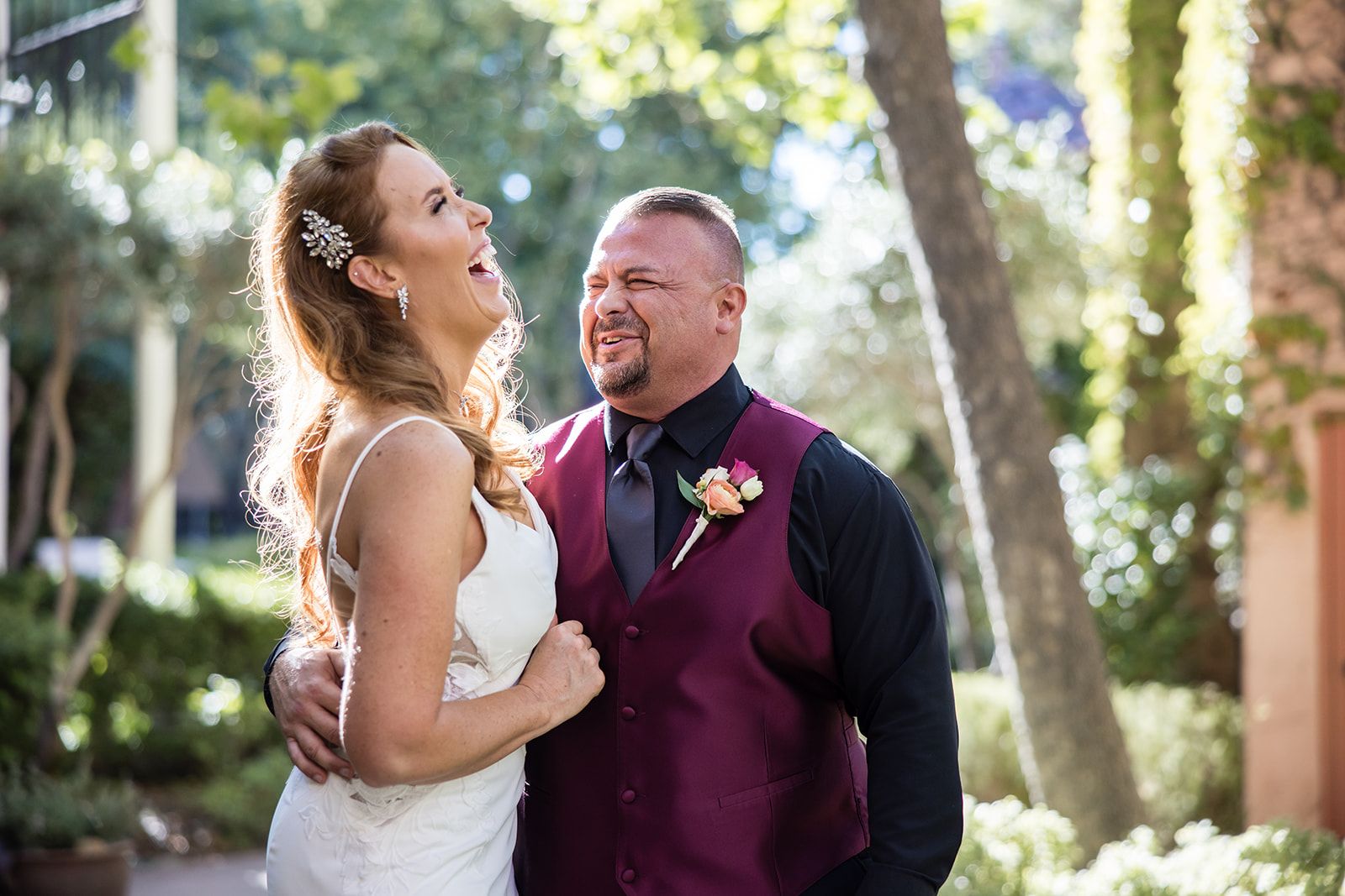 luxury spa-resort wedding at the fairmont sonoma mission inn, The Creekside Lawn Ceremony at the Fairmont