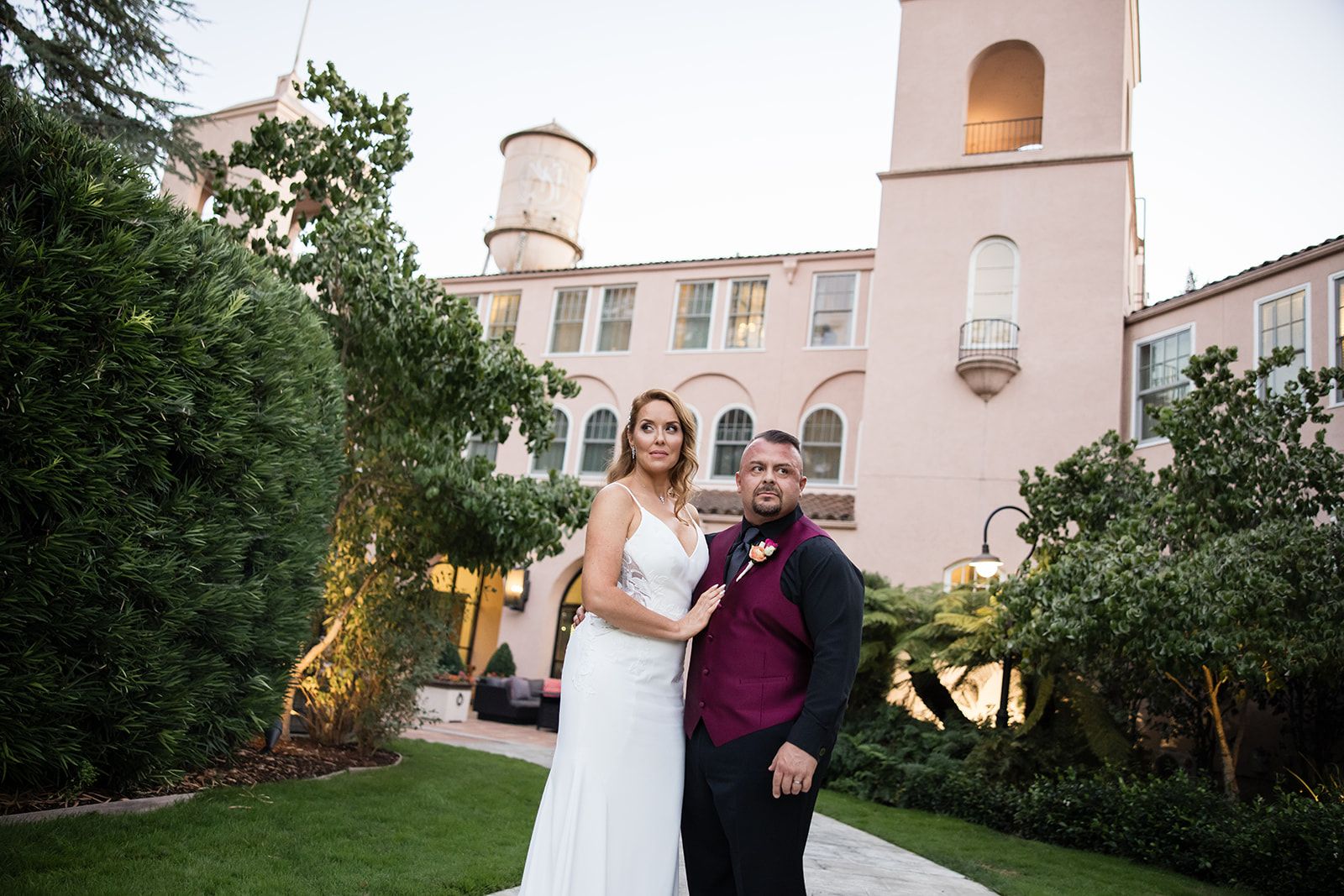 luxury spa-resort wedding at the fairmont sonoma mission inn, Dinner and Dancing in the Sonoma Valley Room