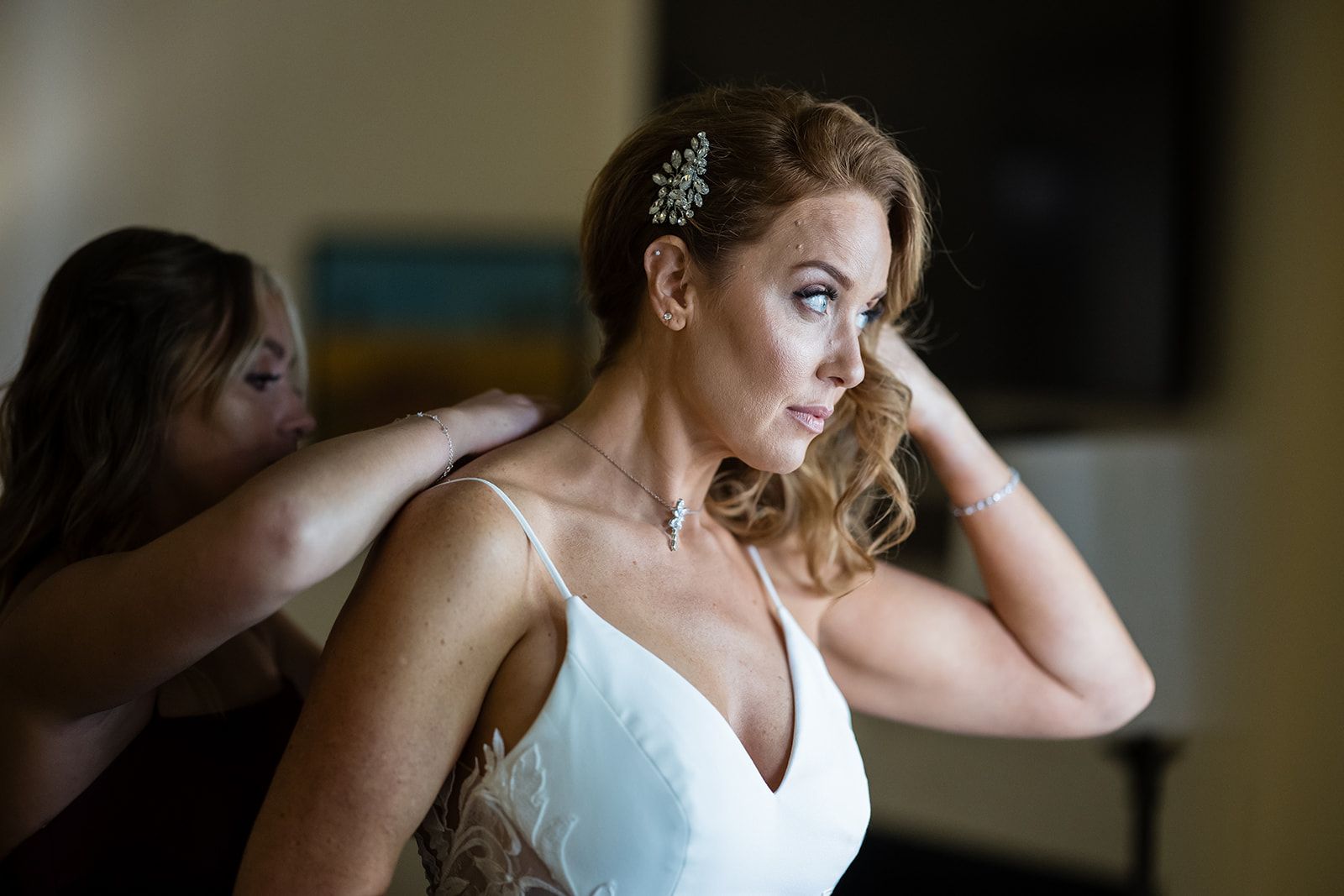 luxury spa-resort wedding at fairmont sonoma mission inn, Getting Ready at the Fairmont Sonoma Mission Inn