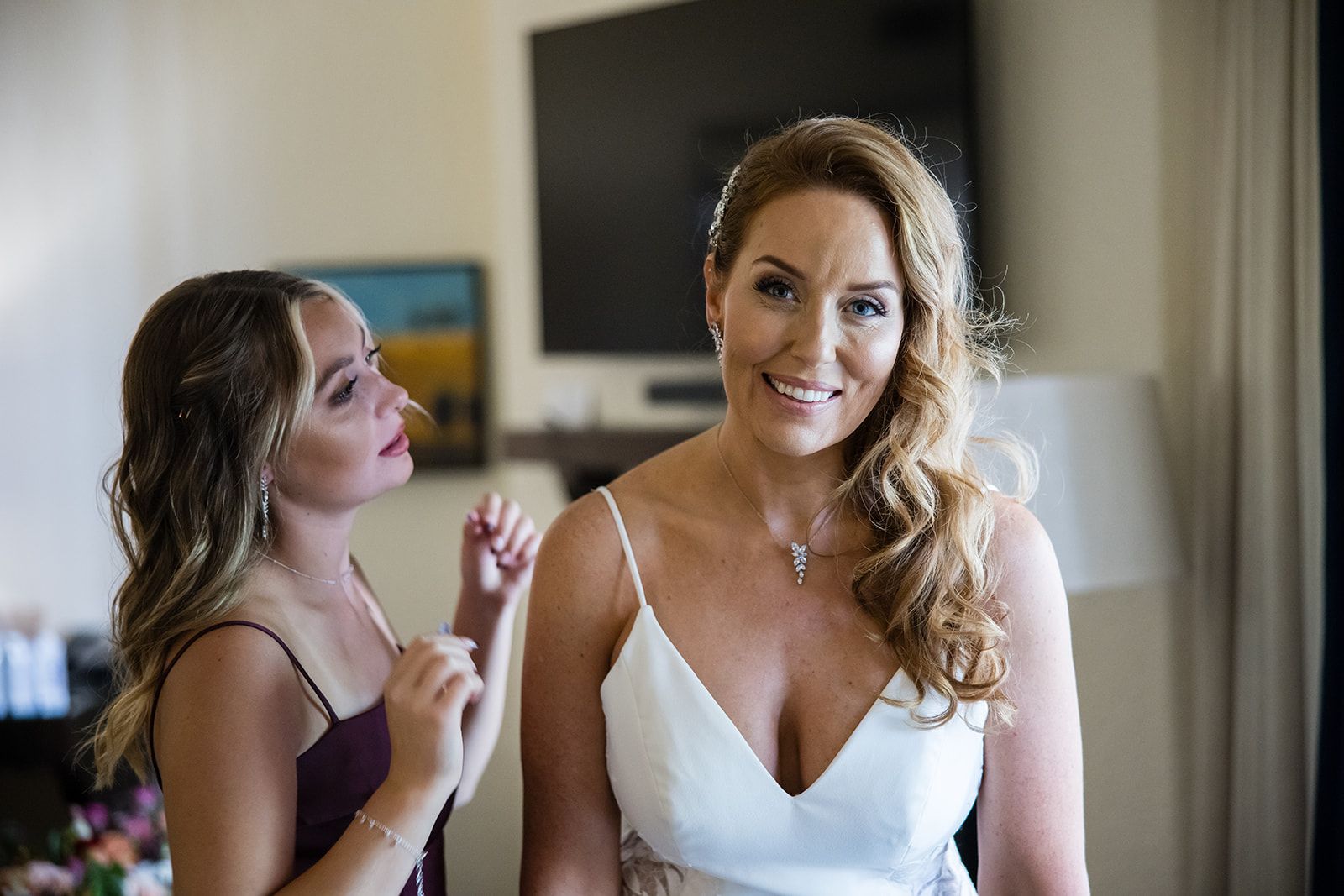 luxury spa-resort wedding at fairmont sonoma mission inn, Getting Ready at the Fairmont Sonoma Mission Inn