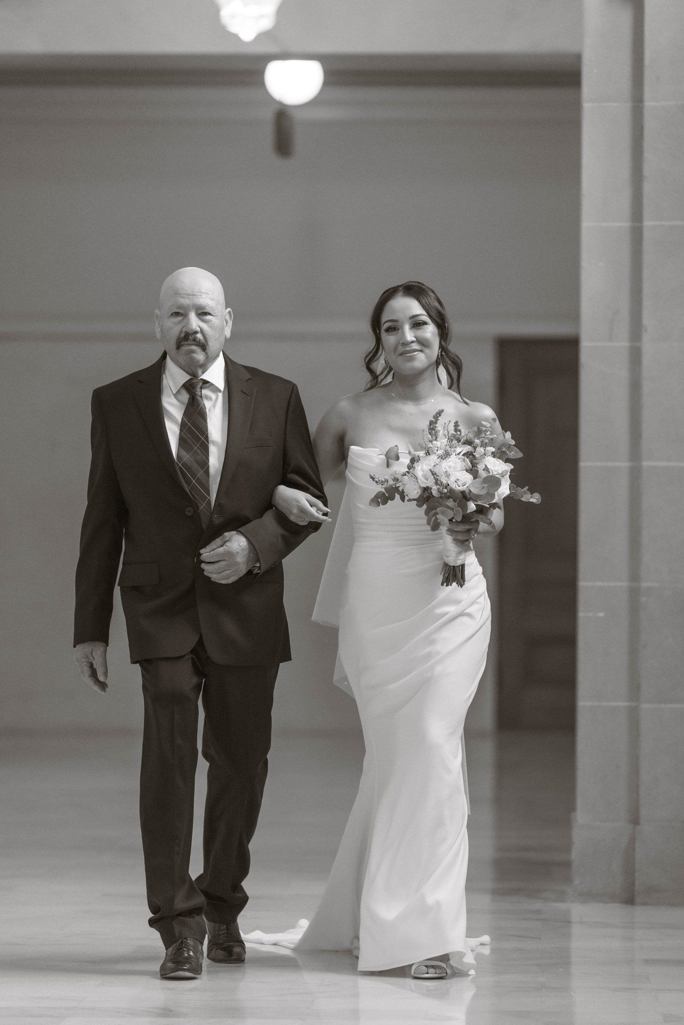 classic city hall micro wedding, grand staircase, Vows on the Grand Staircase, an SF City Hall Staircase Wedding