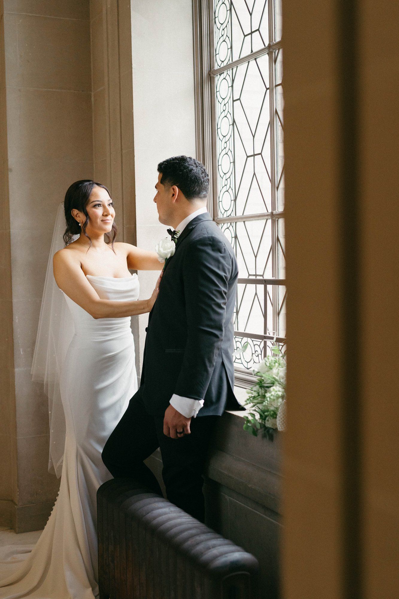 classic city hall micro wedding, grand staircase, Vows on the Grand Staircase, an SF City Hall Staircase Wedding
