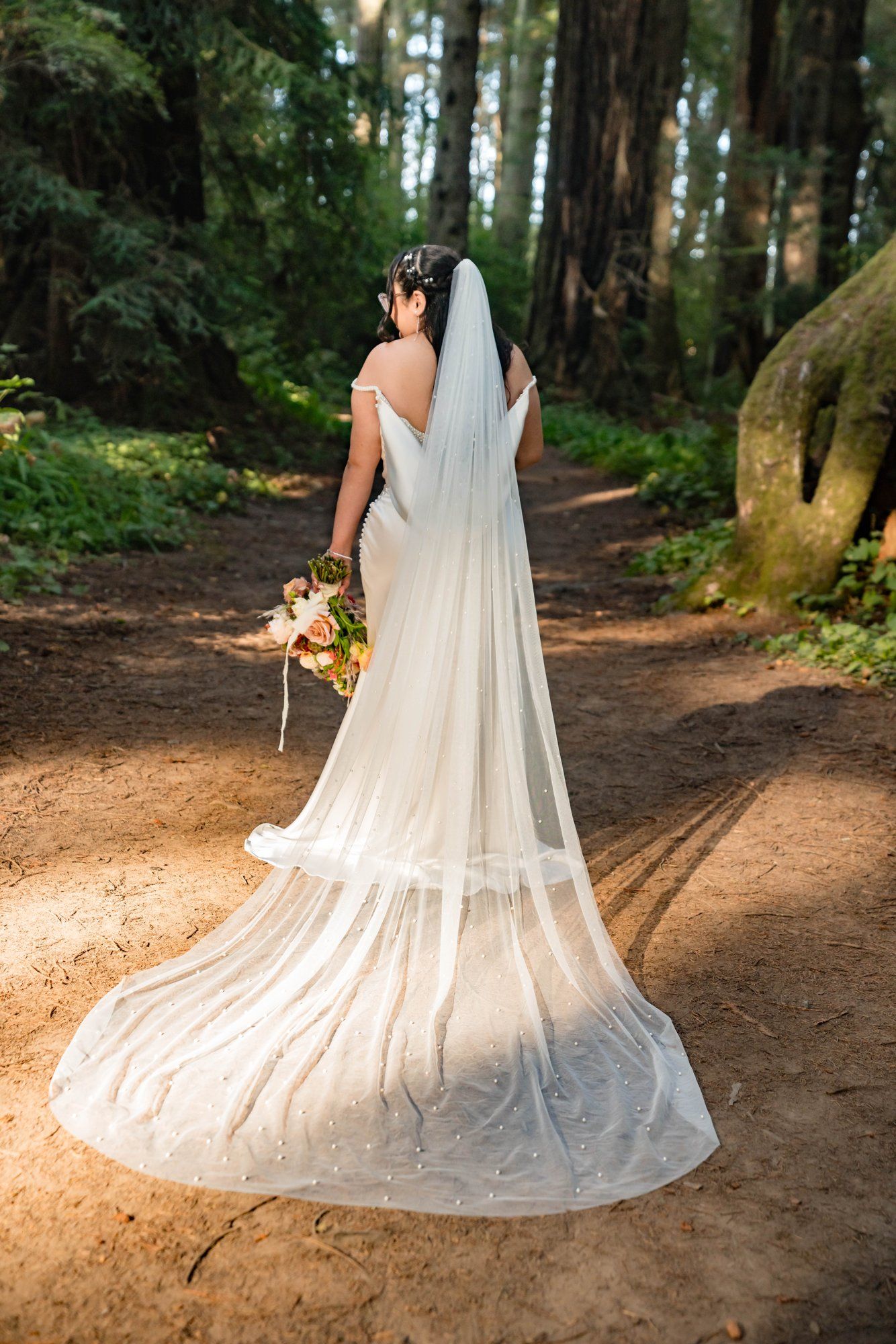 same-sex redwoods elopement at sequoia park zoo skywalk, Toasts, Dances, and an Owl