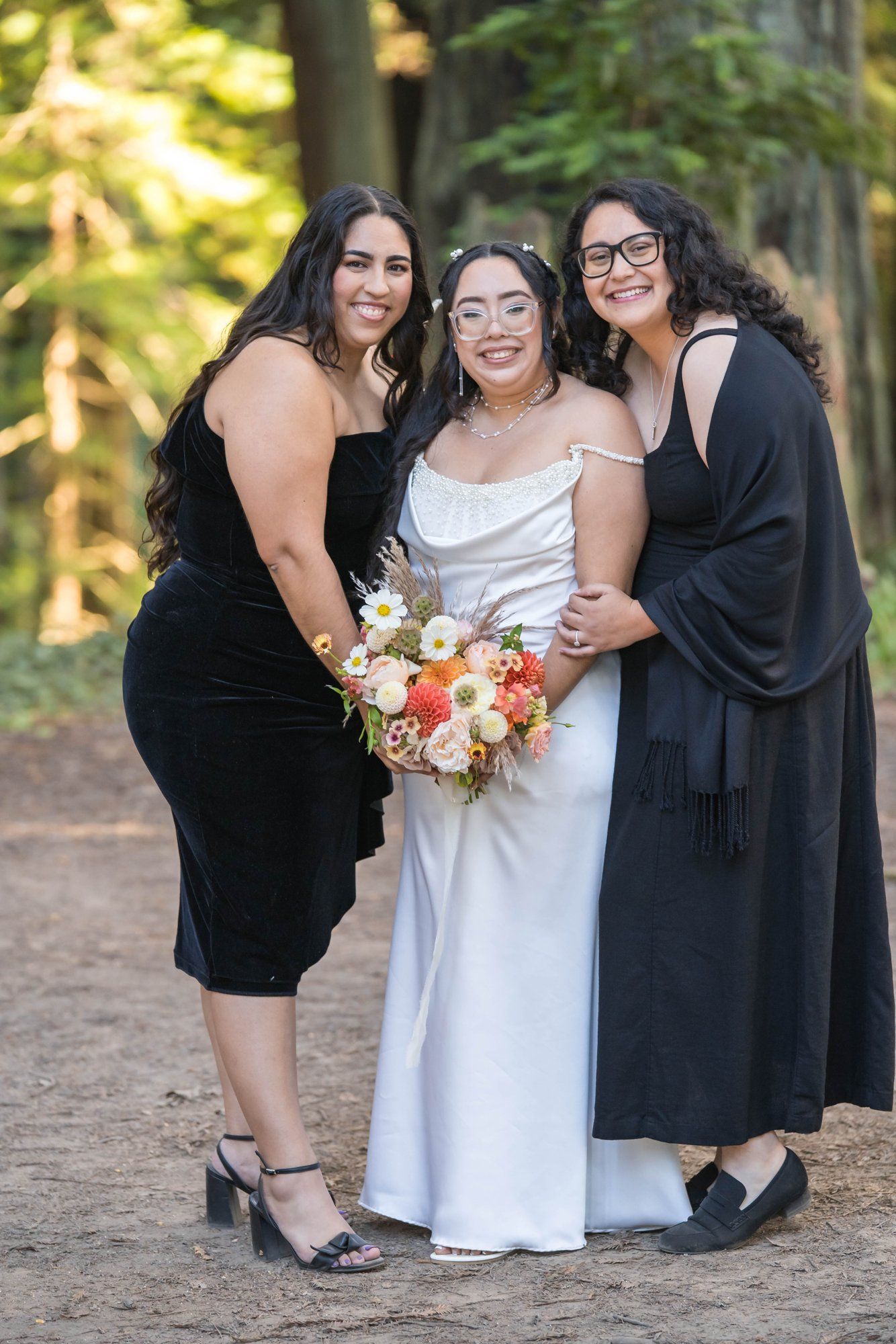 same-sex redwoods elopement at sequoia park zoo skywalk, Toasts, Dances, and an Owl