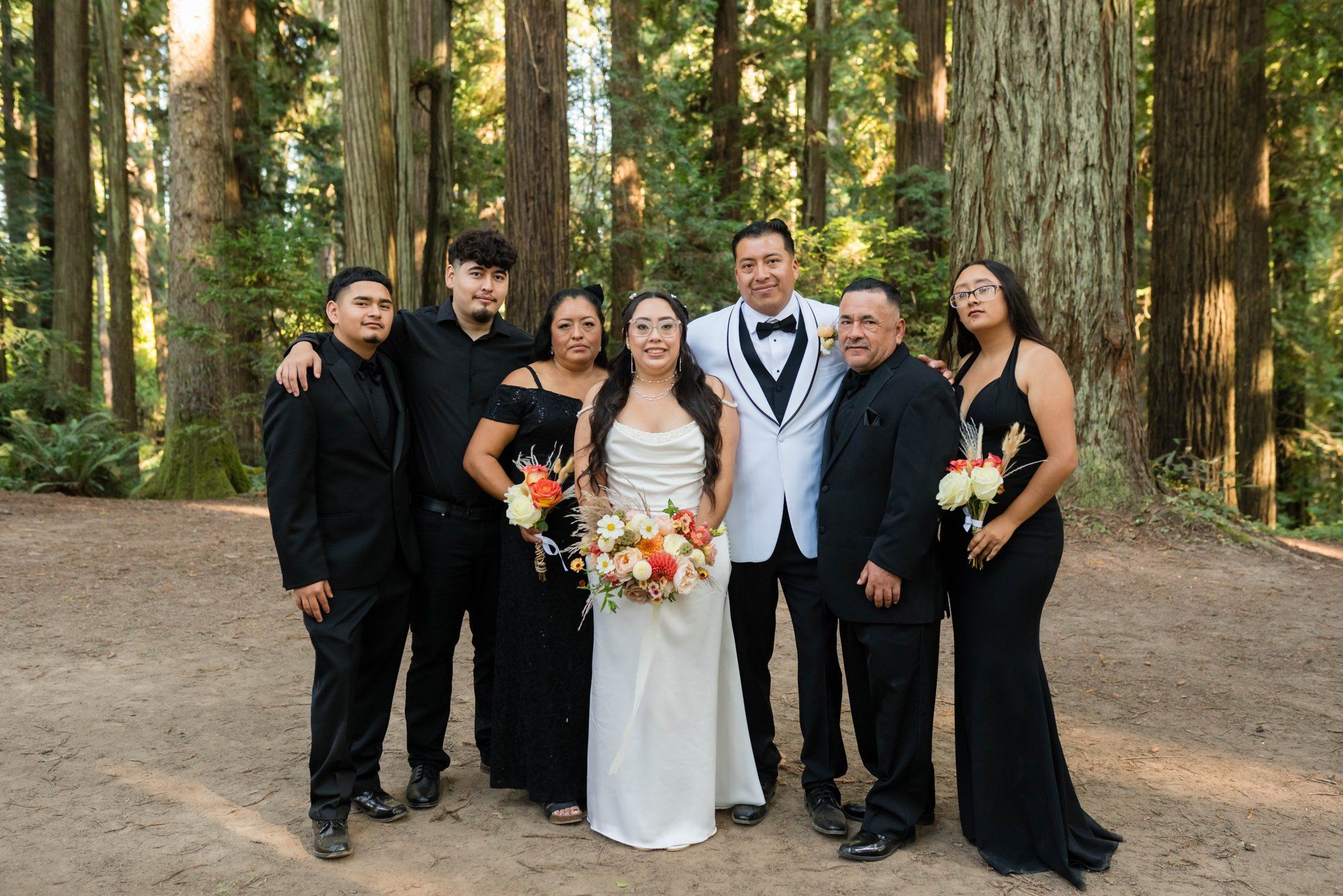 same-sex redwoods elopement at sequoia park zoo skywalk, Toasts, Dances, and an Owl