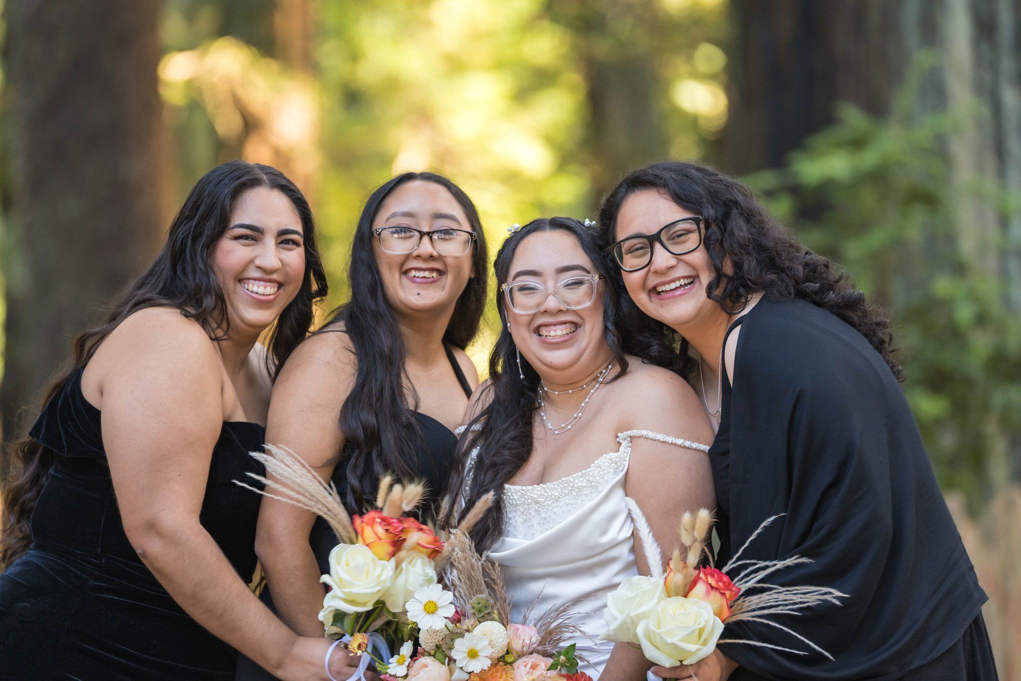 same-sex redwoods elopement at sequoia park zoo skywalk, Toasts, Dances, and an Owl