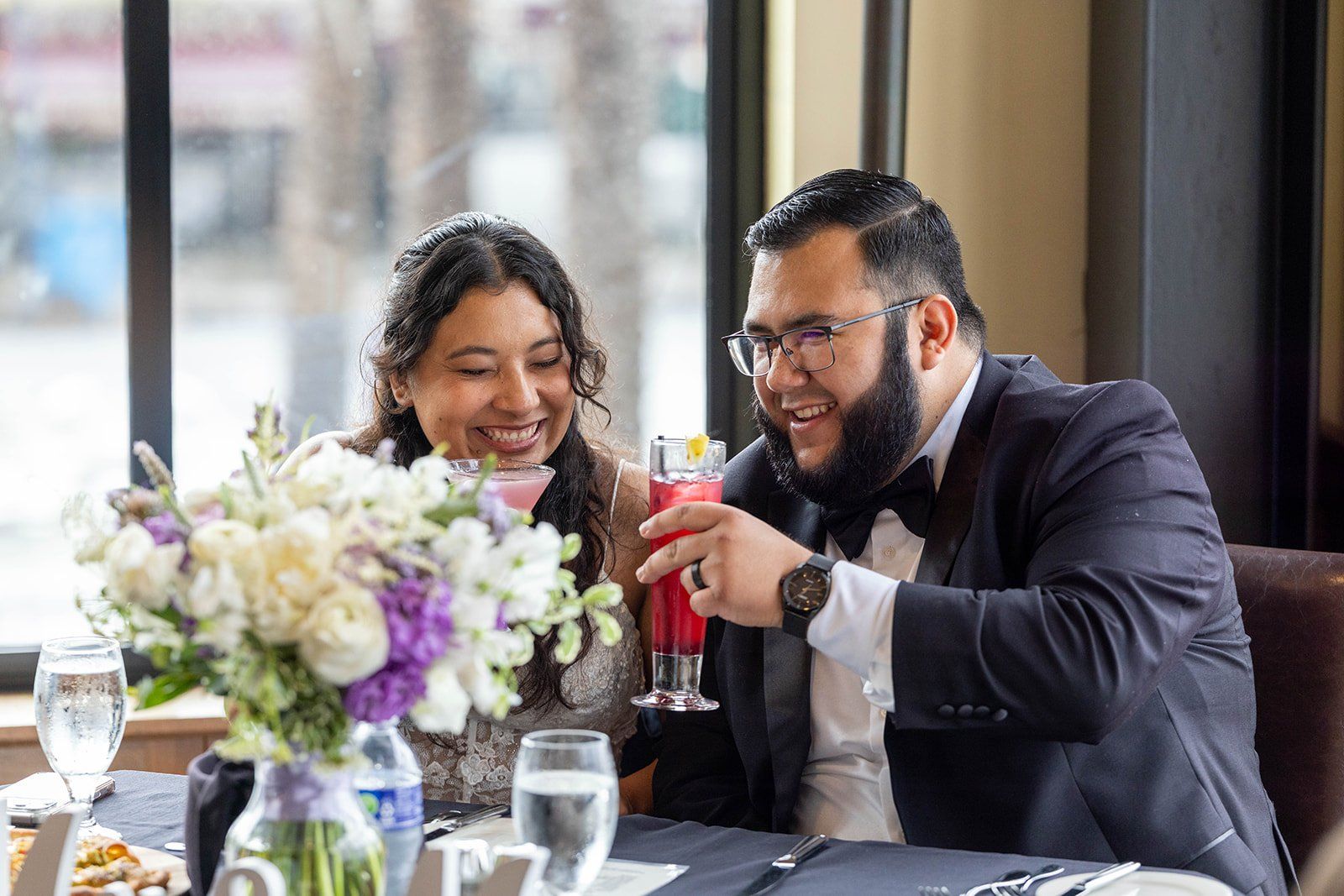 fourth-floor gallery city hall wedding + boudin bistro (planning-restart story), Portraits in the Marble