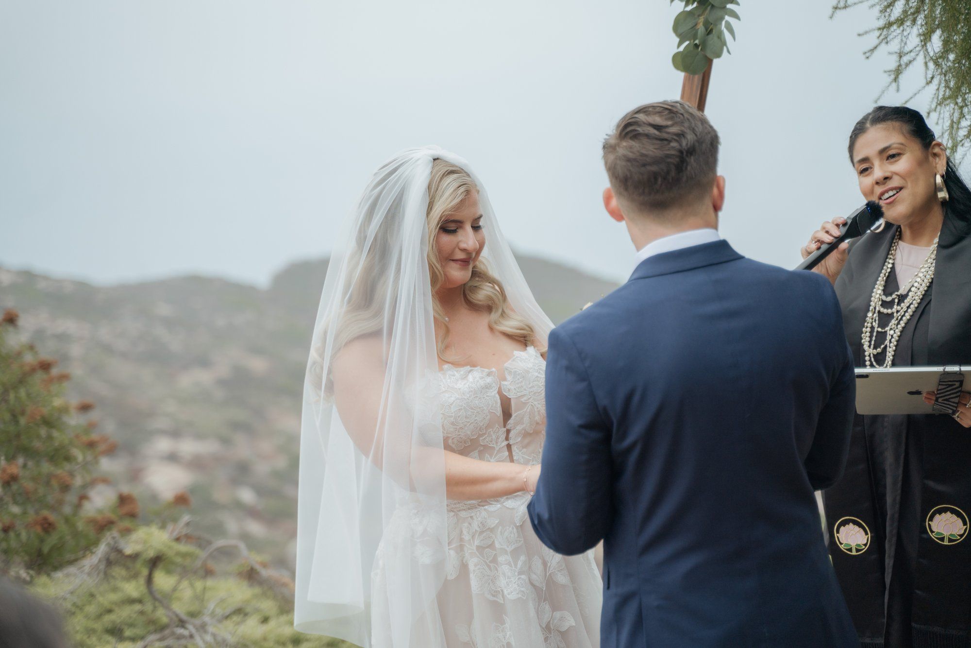 private cliffside residence wedding, malibu, An Ocean-View Ceremony at the Cliffside Residence in Malibu