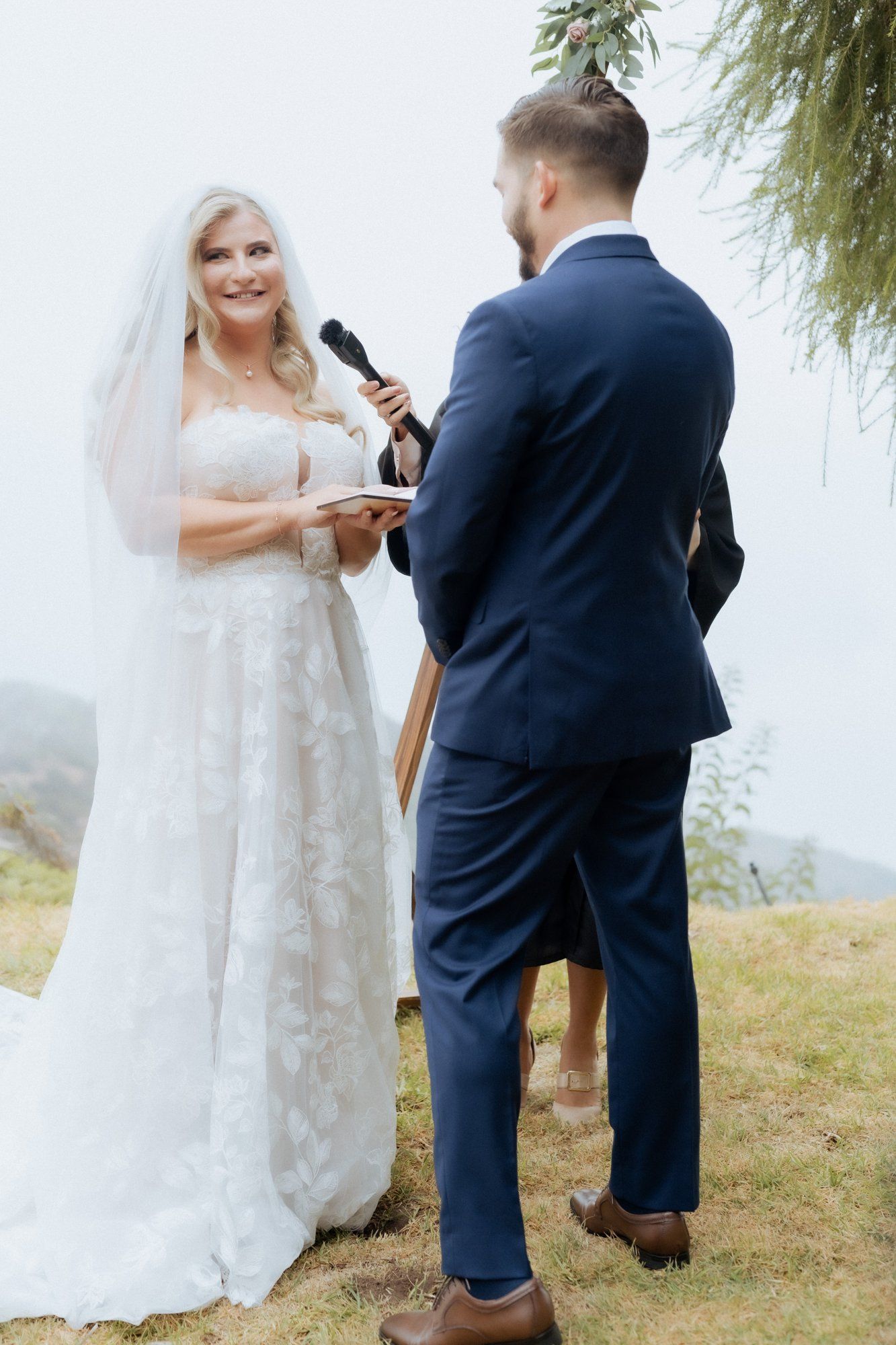 private cliffside residence wedding, malibu, An Ocean-View Ceremony at the Cliffside Residence in Malibu