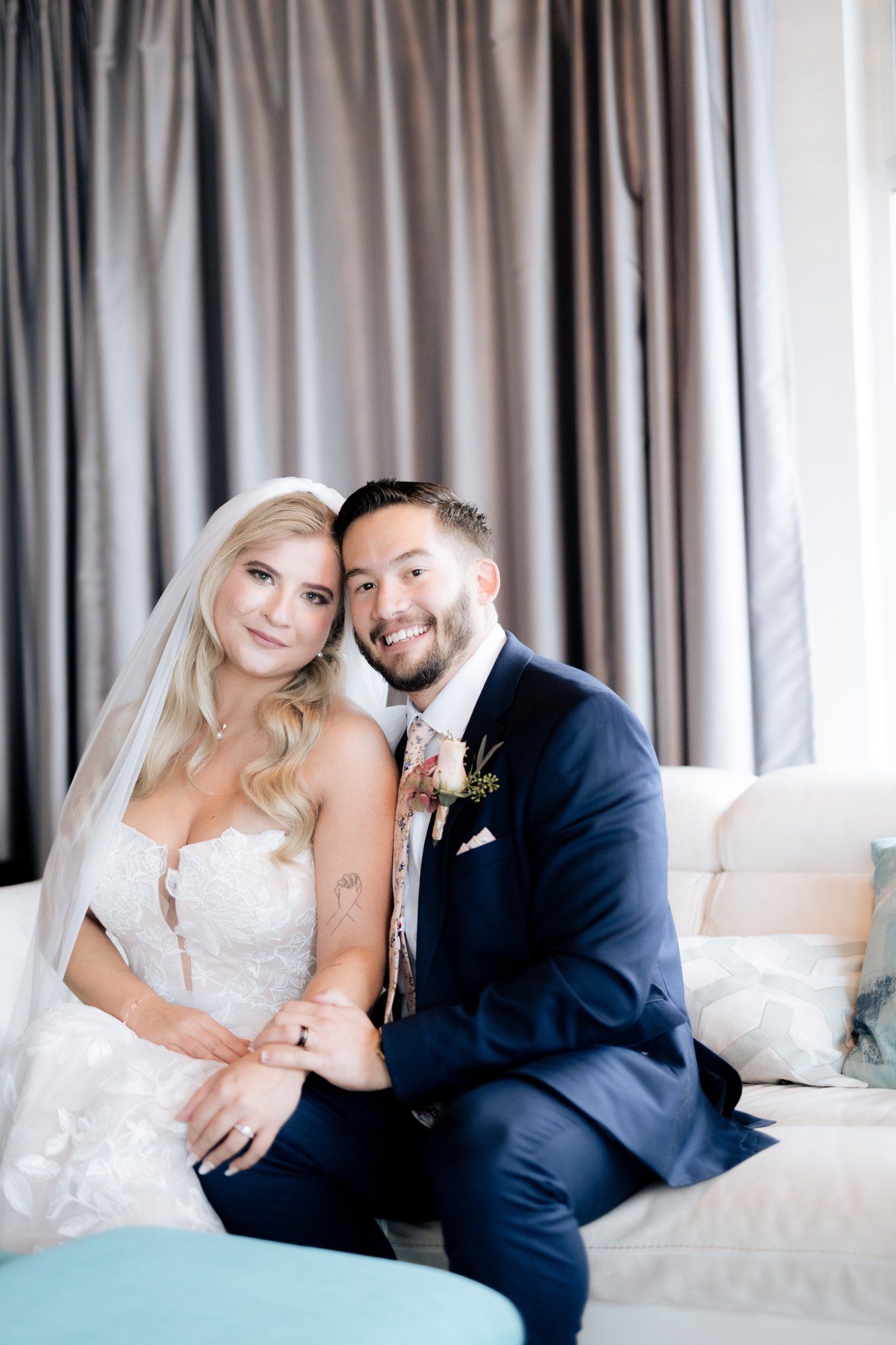 private cliffside residence wedding, malibu, Portraits Along the Coast at Sunset