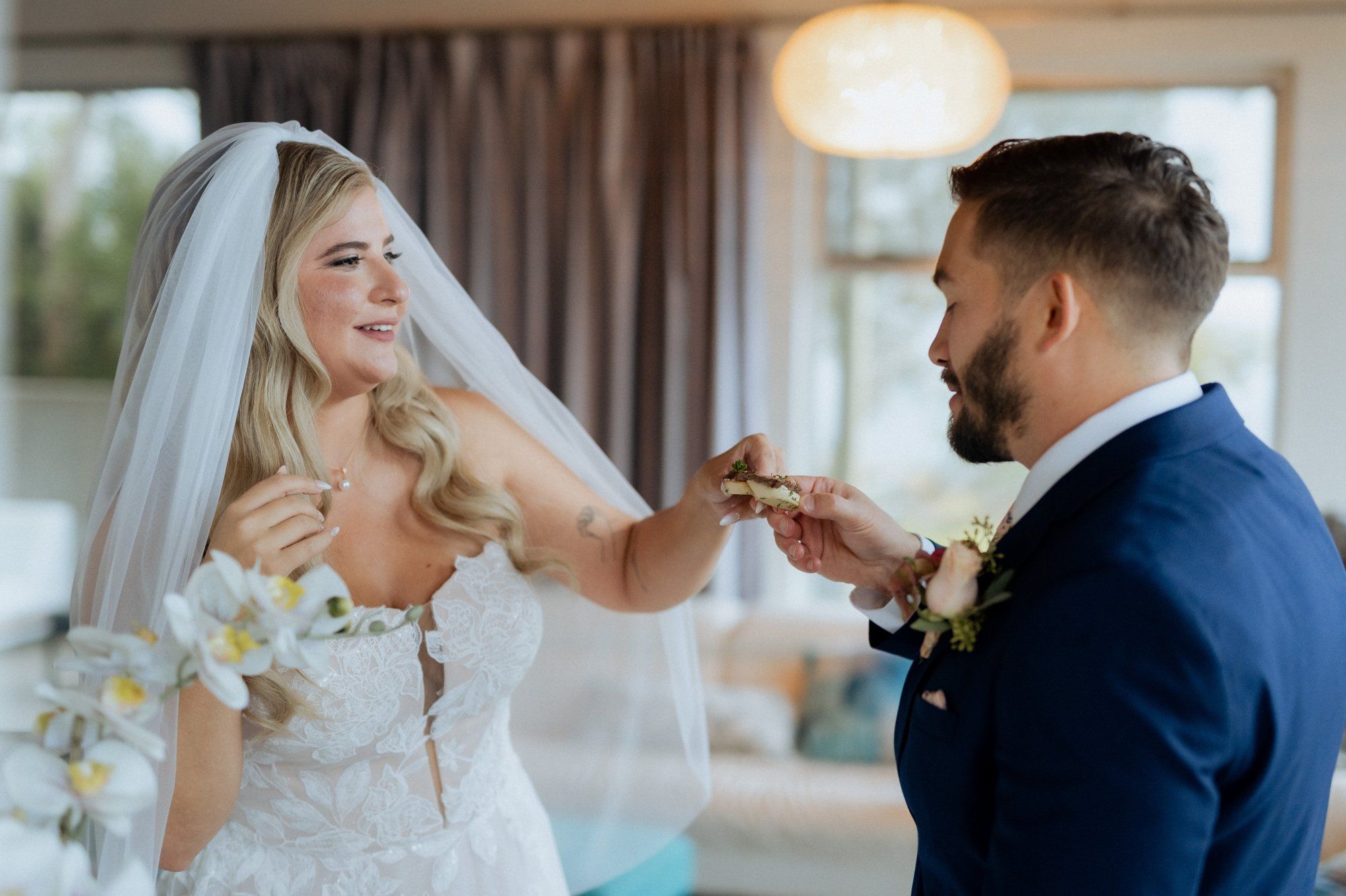 private cliffside residence wedding, malibu, Two Getting-Ready Floors at the Private Malibu Cliffside Residence