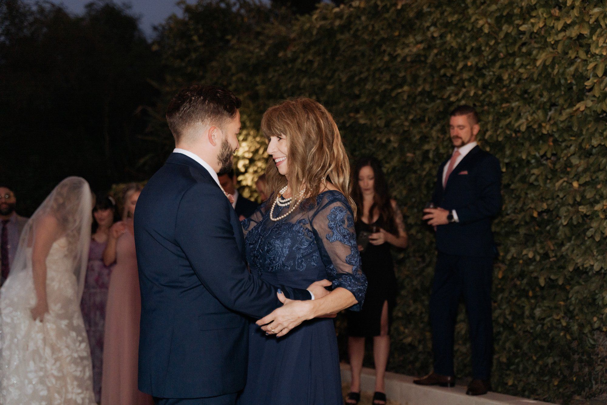 private cliffside residence wedding, malibu, Portraits Along the Coast at Sunset