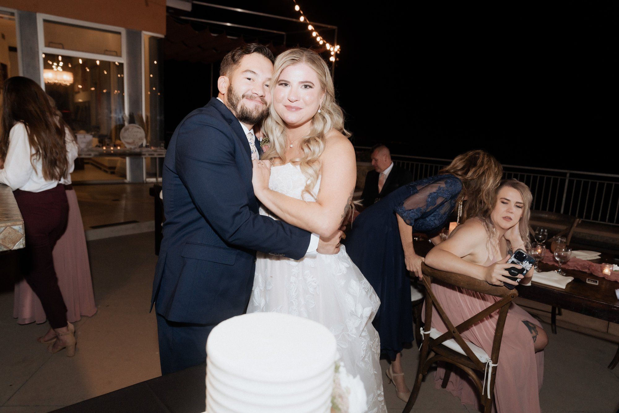 private cliffside residence wedding, malibu, Portraits Along the Coast at Sunset