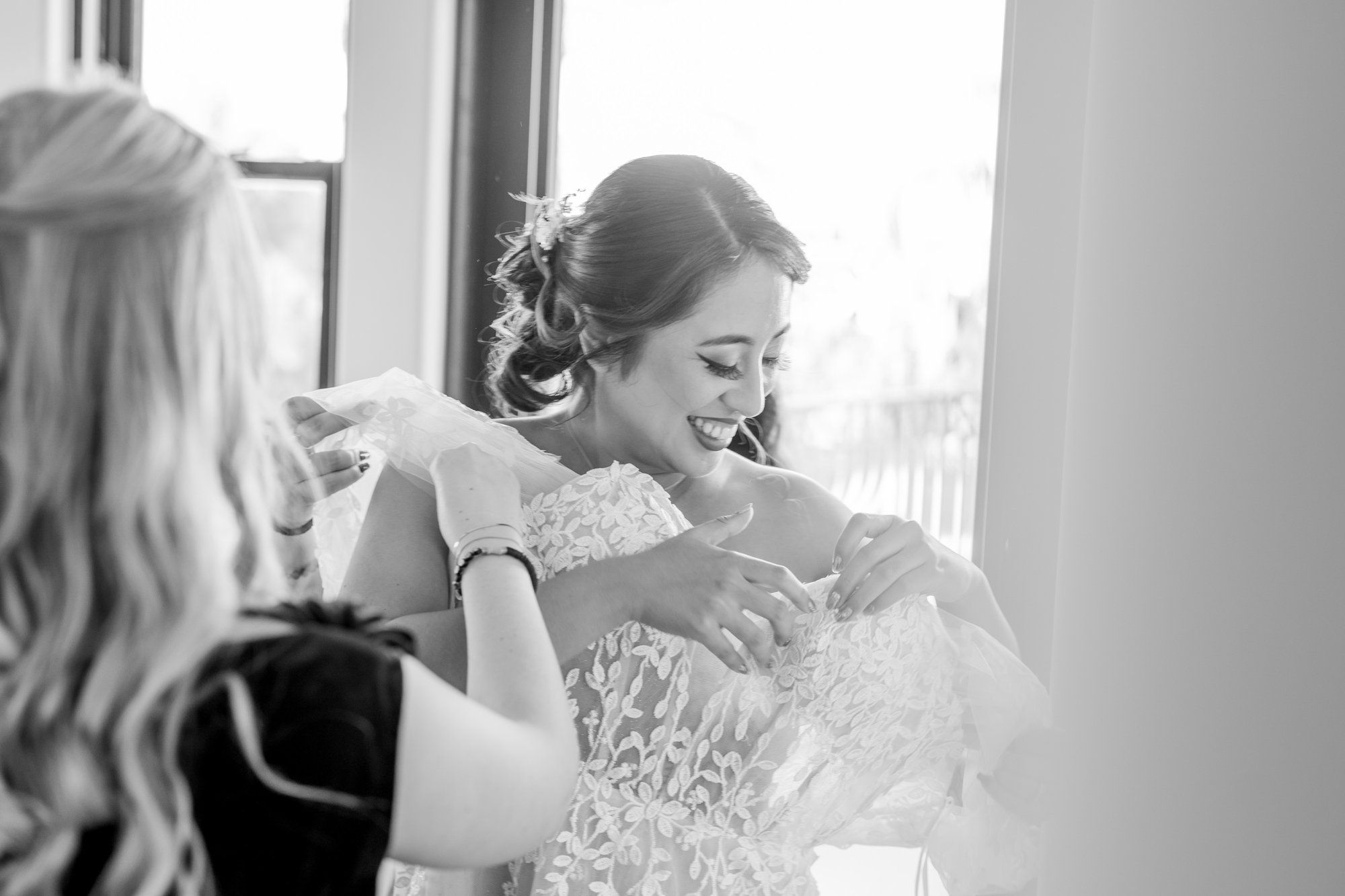 villa micro wedding at villa francesca, socal, Getting Ready at Villa Francesca