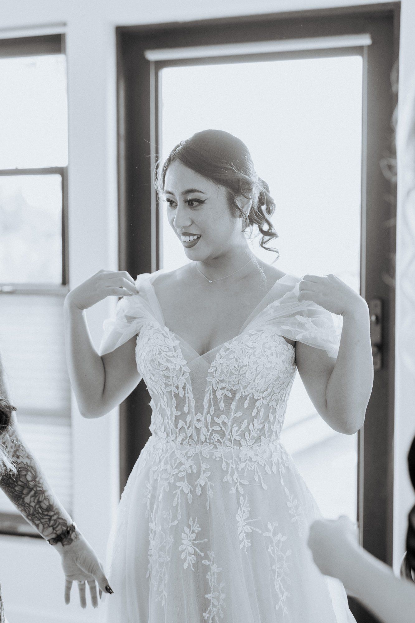 villa micro wedding at villa francesca, socal, Getting Ready at Villa Francesca