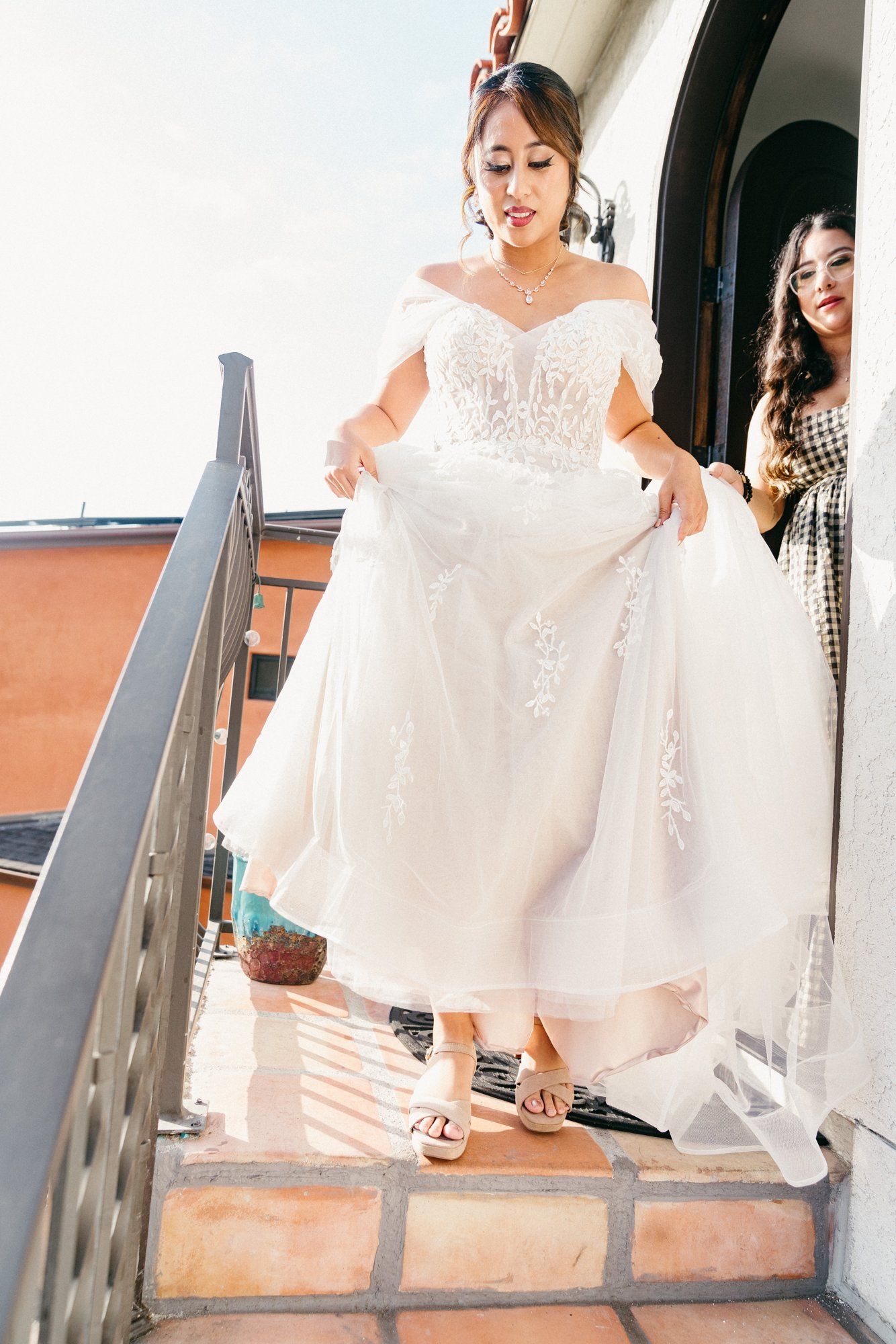 villa micro wedding at villa francesca, socal, Getting Ready at Villa Francesca