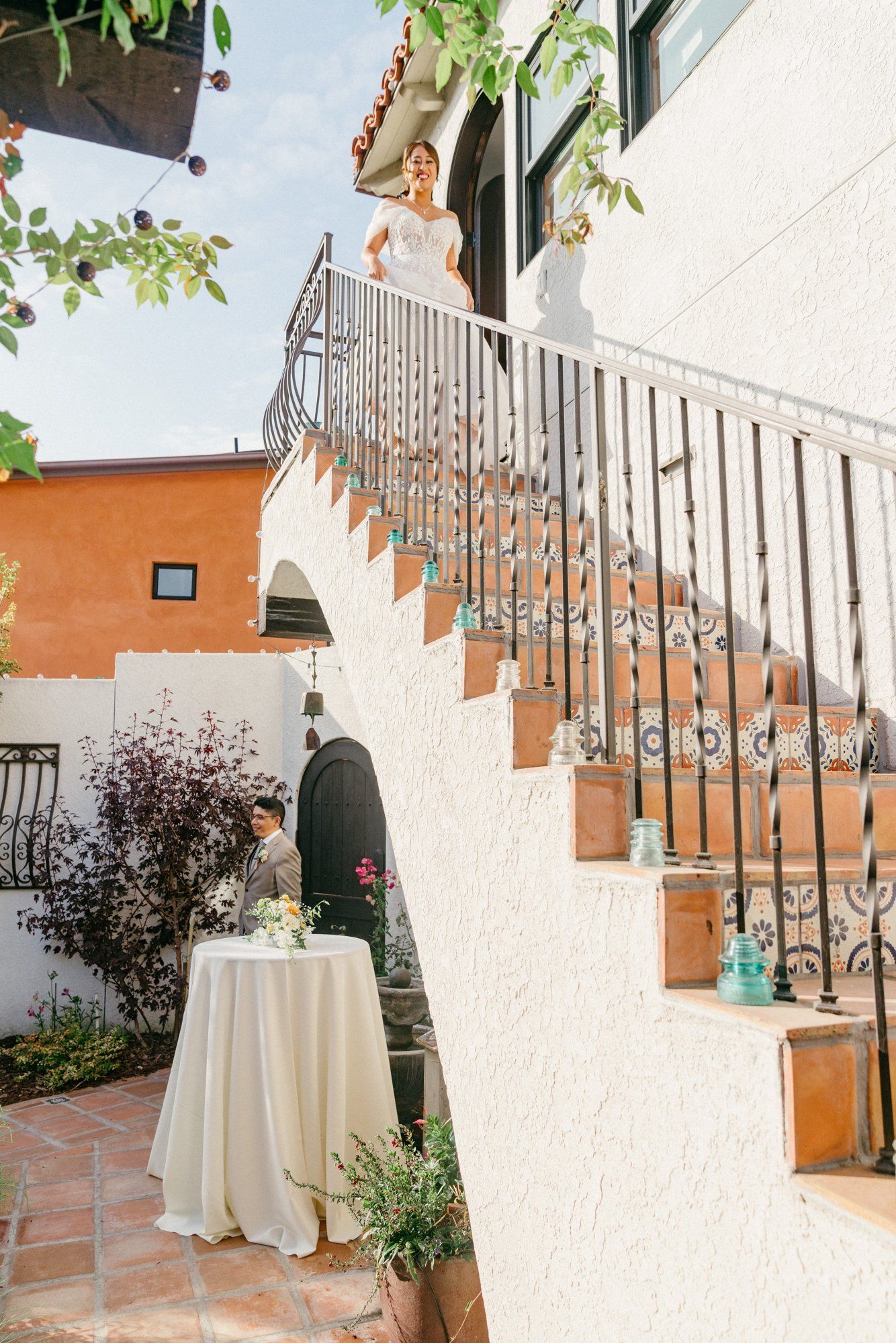 villa micro wedding at villa francesca, socal, Sunset Portraits at La Jolla Cove