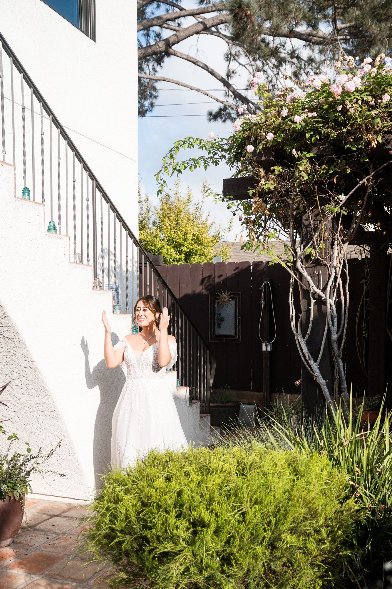 villa micro wedding at Villa Francesca, Sunset Portraits at La Jolla Cove