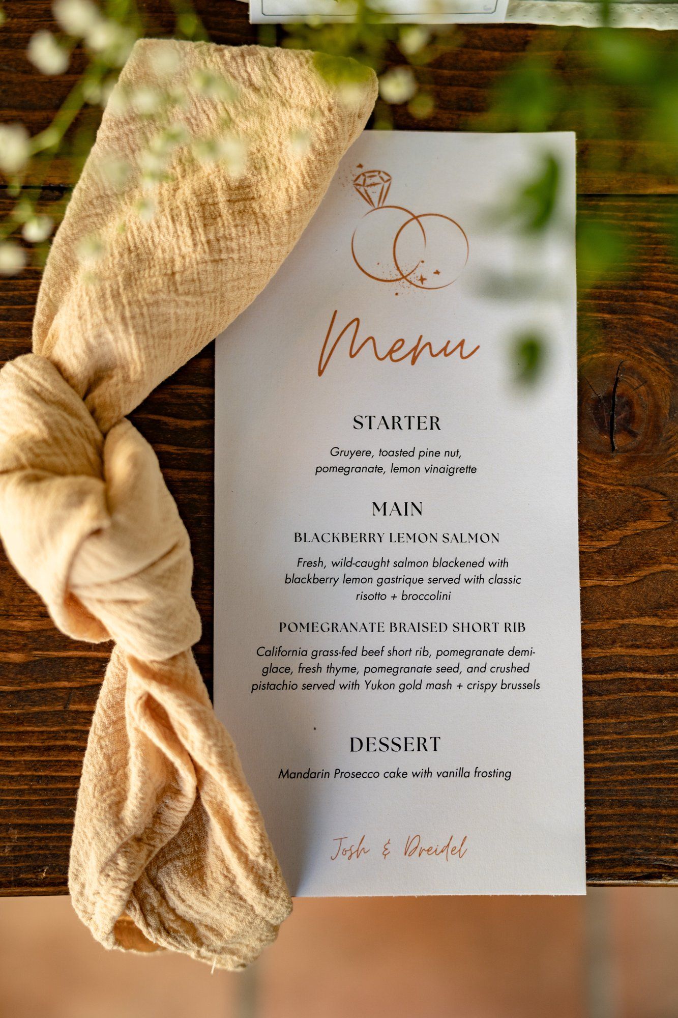villa micro wedding at villa francesca, socal, Dinner Under the Wooden Awning