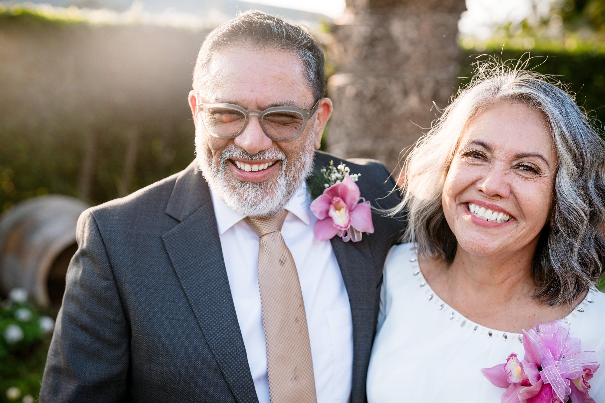 villa micro wedding at Villa Francesca, Sunset Portraits at La Jolla Cove