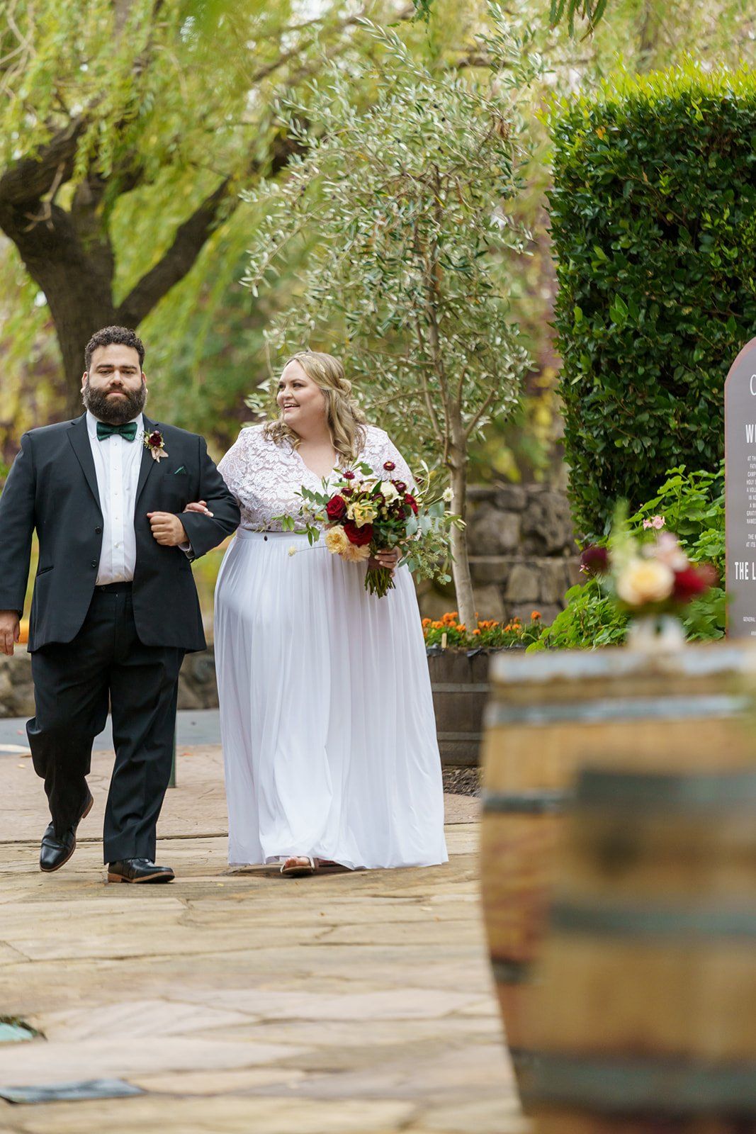 pandemic-era accessible vineyard wedding at cline family cellars, The Ceremony