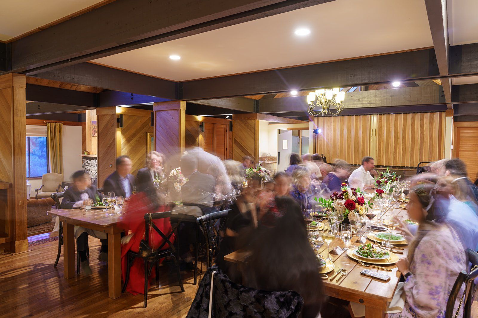 pandemic-era accessible vineyard wedding at cline family cellars, Dinner and the Cline Wines