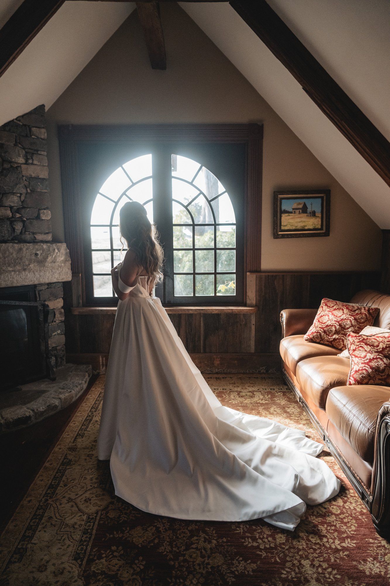 oceanfront ranch micro wedding at spring ranch, The Morning in the Grand Victorian