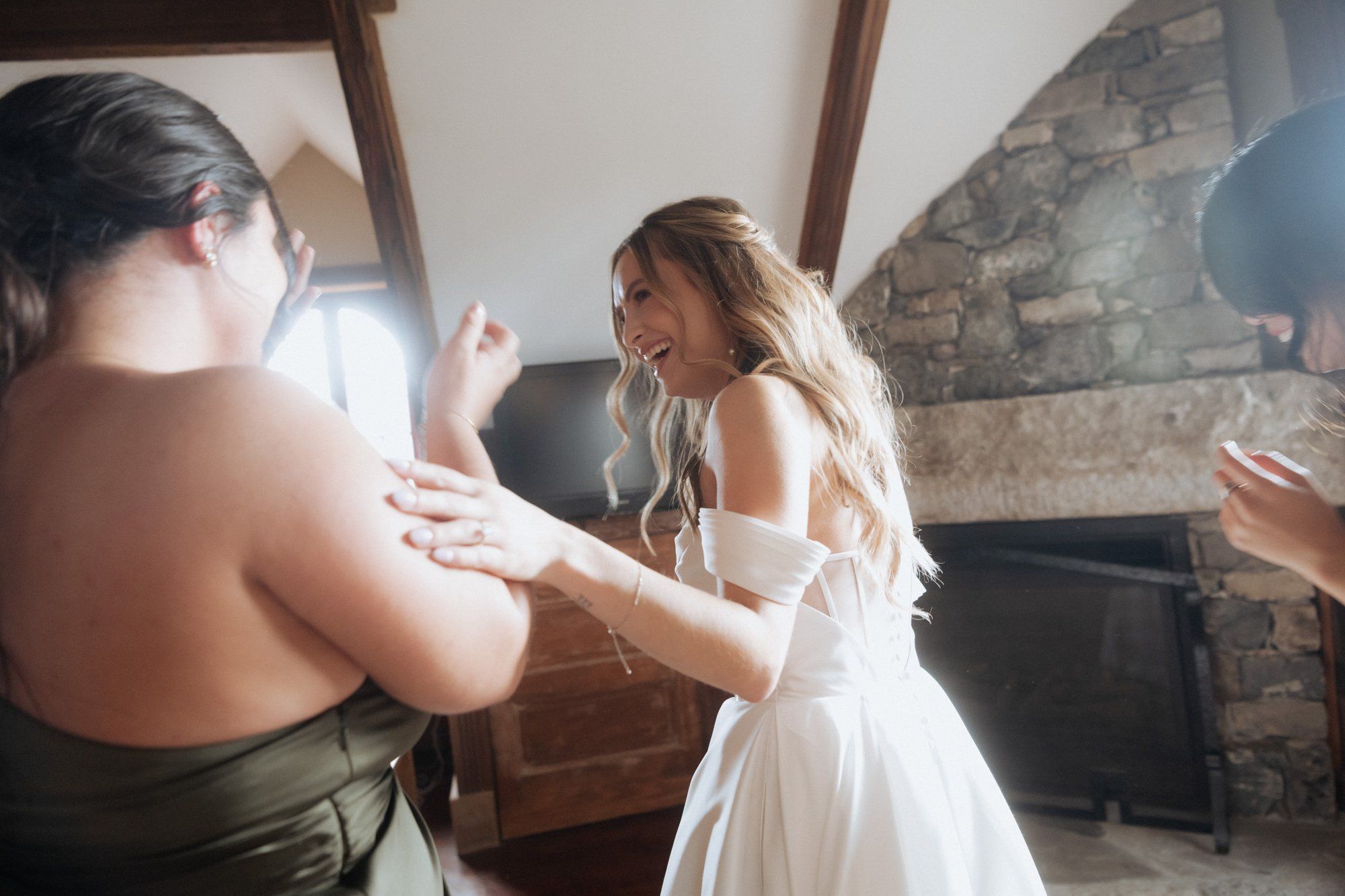 oceanfront ranch micro wedding at spring ranch, The Morning in the Grand Victorian