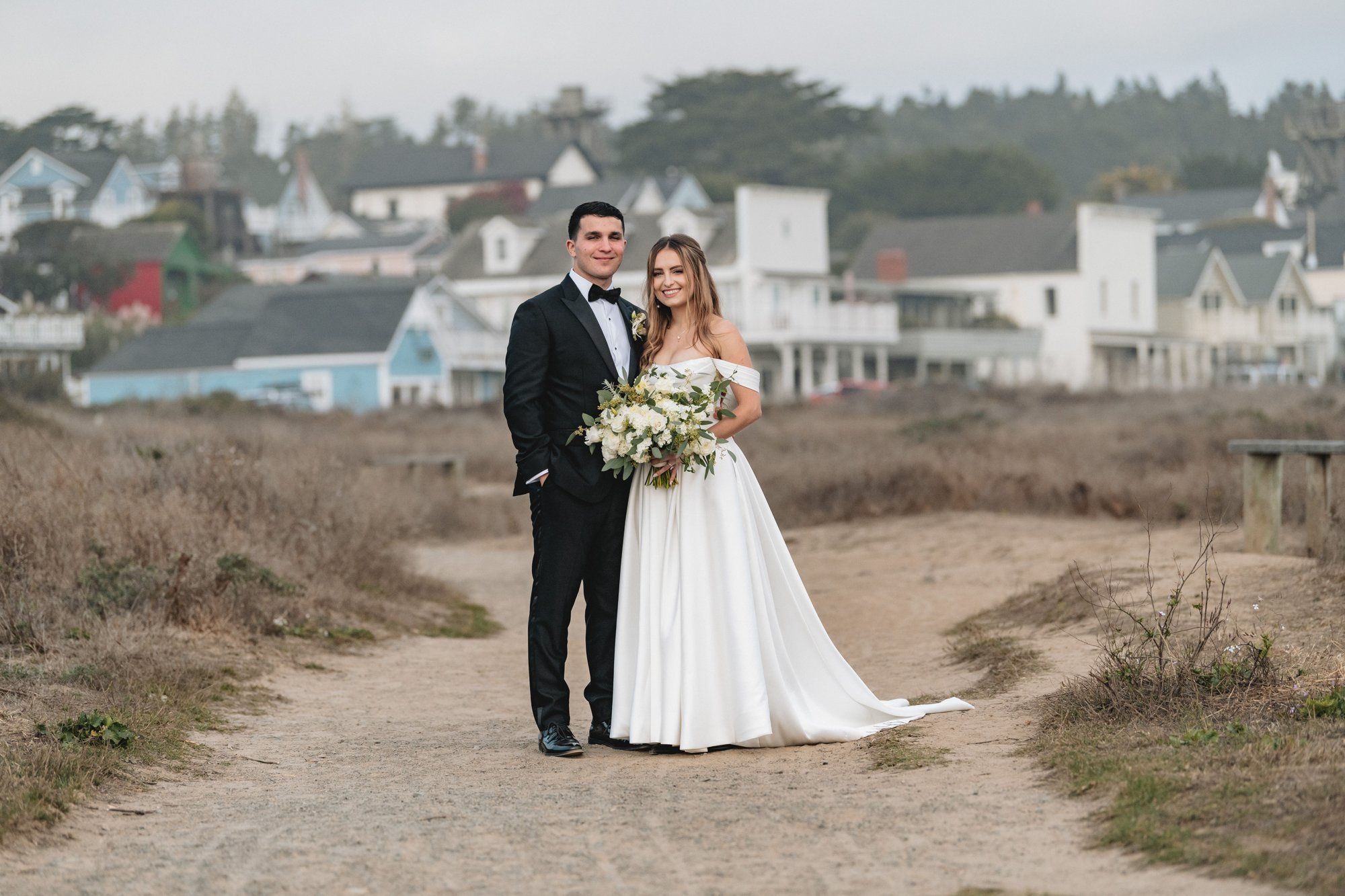 oceanfront ranch micro wedding at spring ranch, Portraits Among the Eucalyptus on the Mendocino Coast Ranch