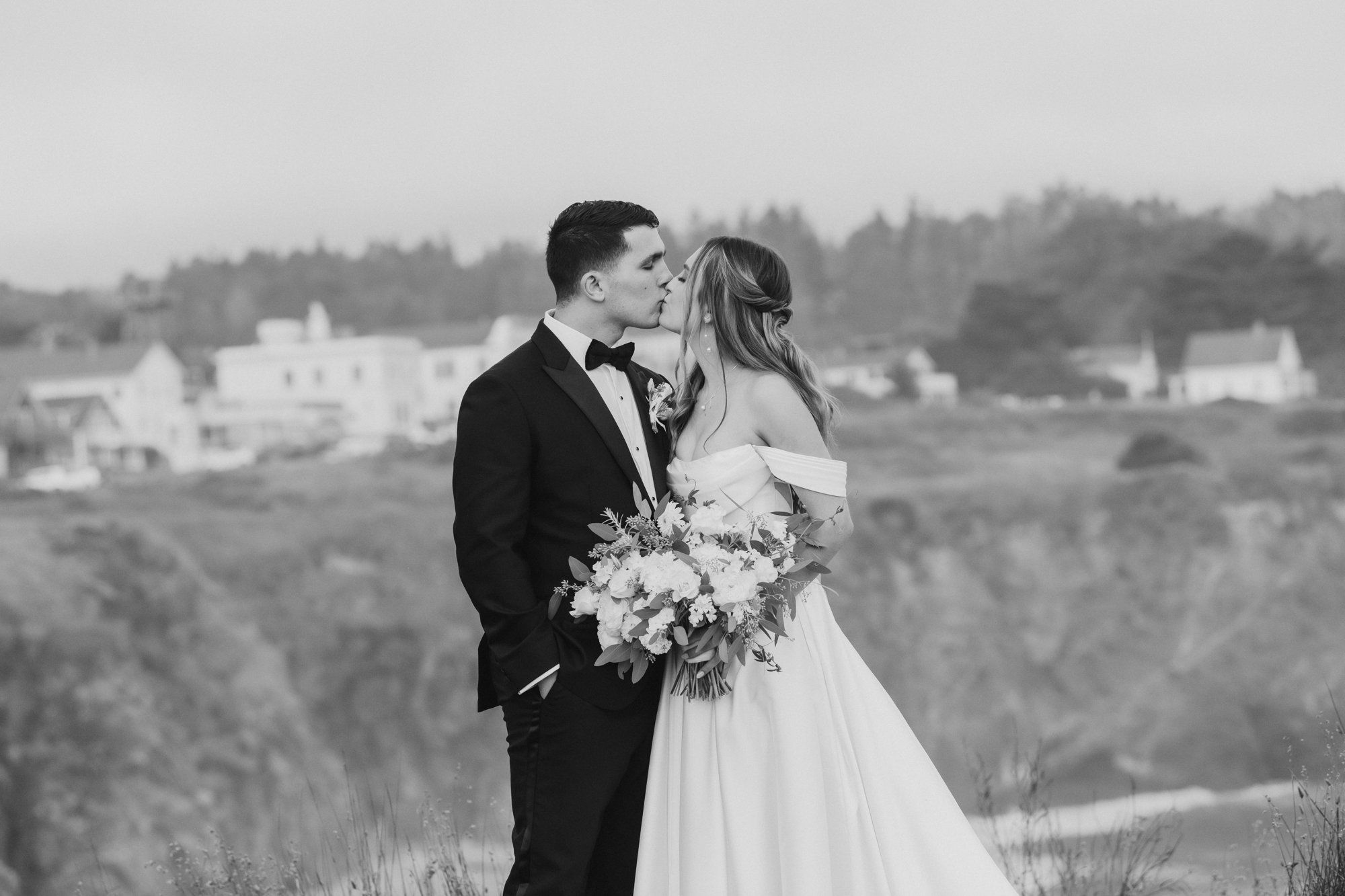 oceanfront ranch micro wedding at spring ranch, Portraits Among the Eucalyptus on the Mendocino Coast Ranch