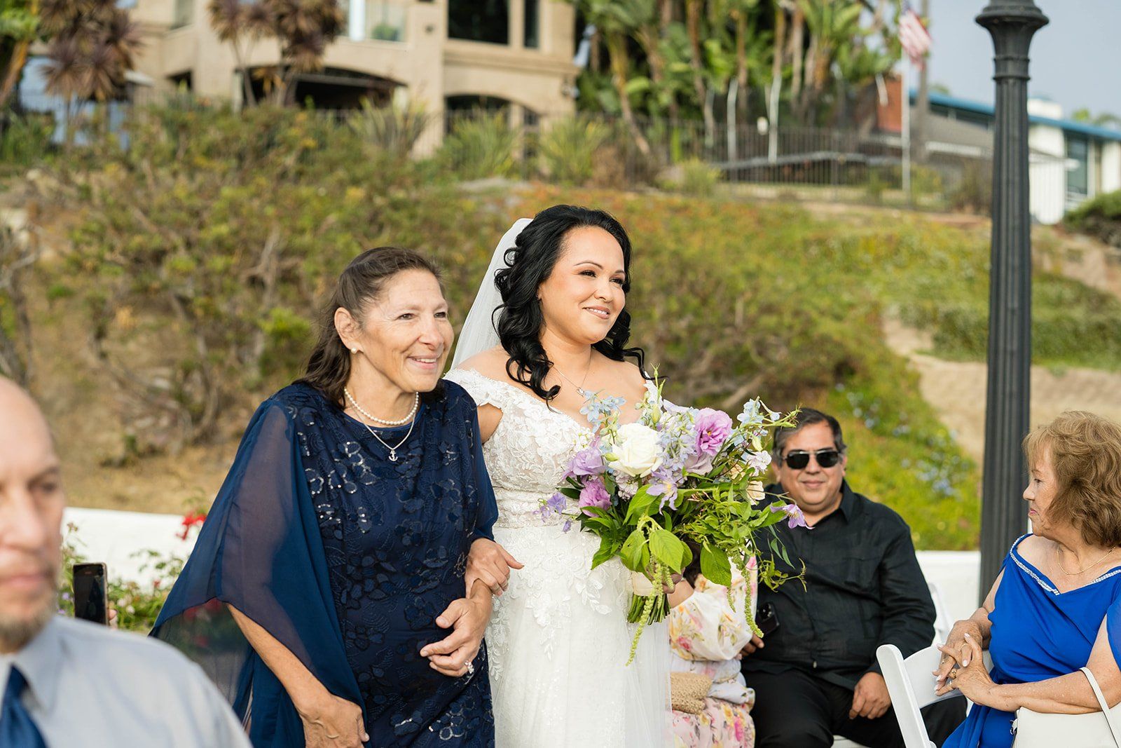 cliffside gazebo ceremony + beach sunset, dana point, The Cliffside Gazebo Ceremony