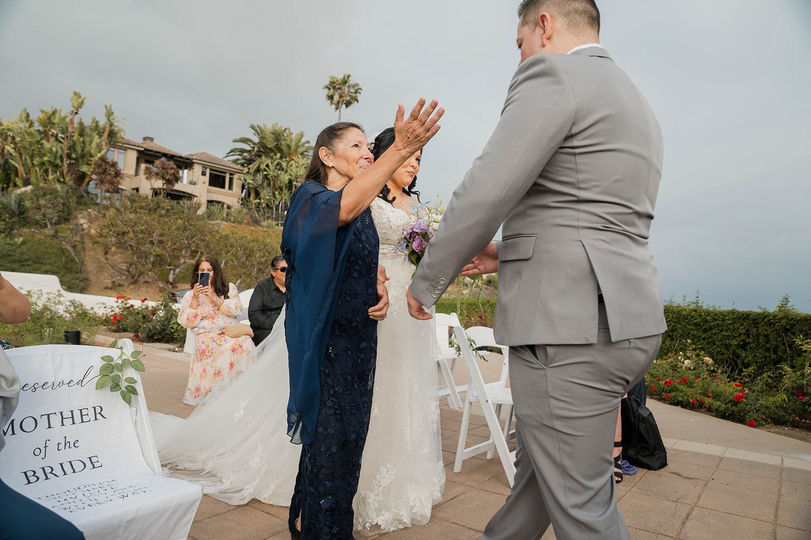 cliffside gazebo ceremony + beach sunset, dana point, The Cliffside Gazebo Ceremony