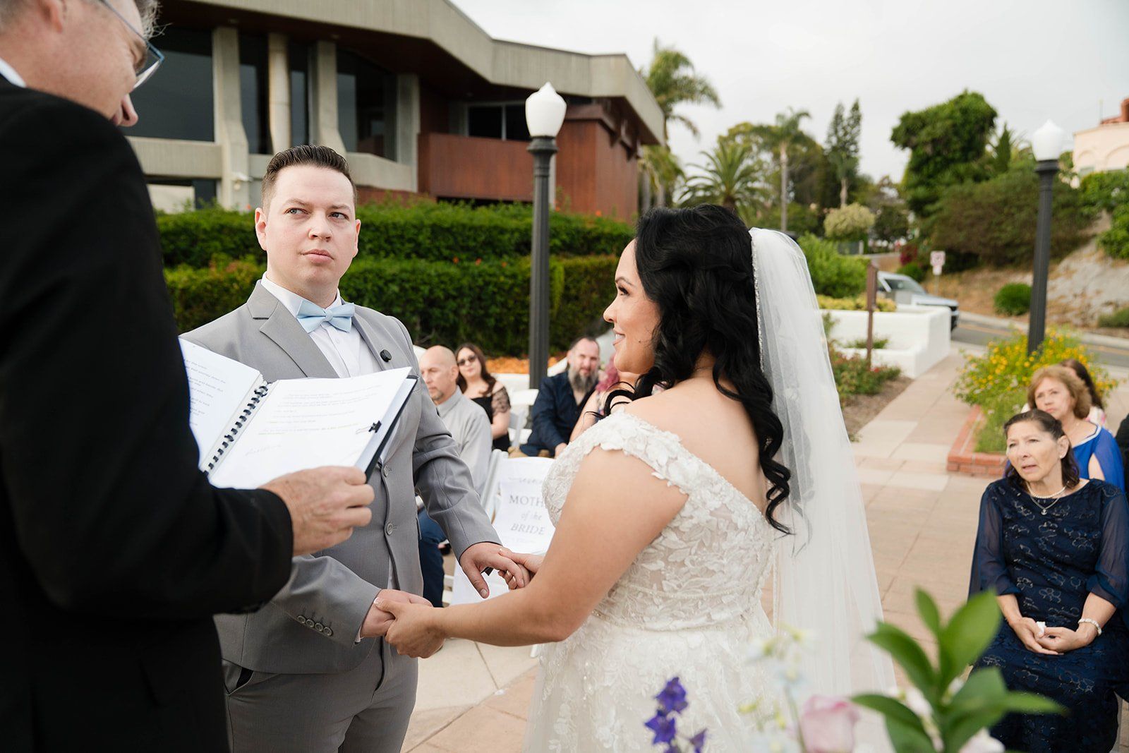 cliffside gazebo ceremony + beach sunset, dana point, The Cliffside Gazebo Ceremony