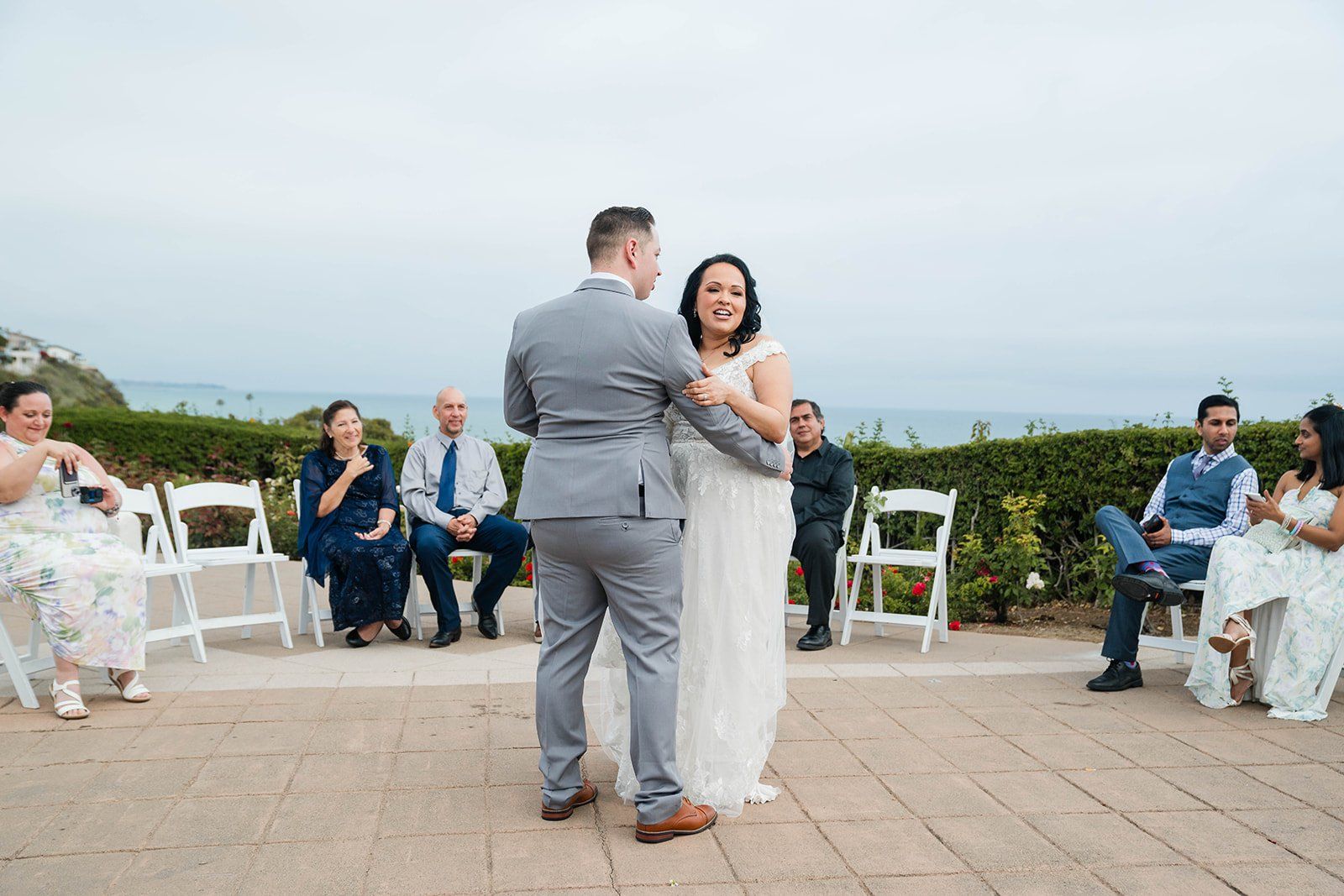 cliffside gazebo ceremony + beach sunset, dana point, Sunset on the Sand, Then Orange Hill