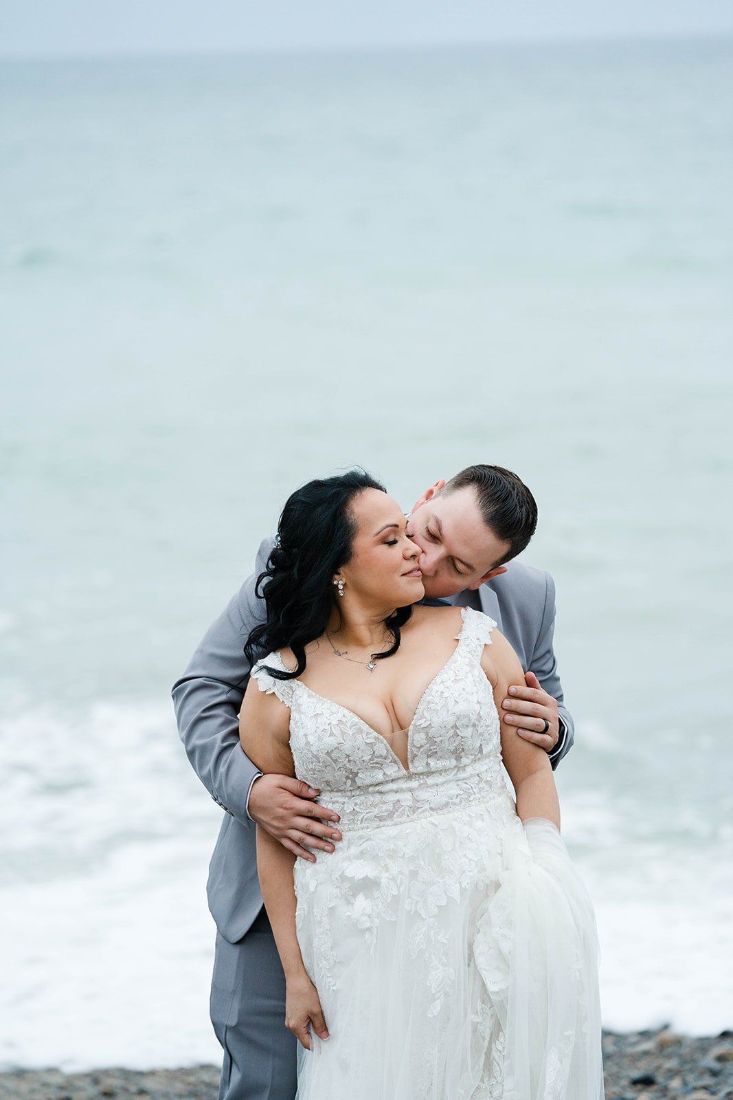 cliffside gazebo ceremony + beach sunset, dana point, Family, Cake, and the First Dance