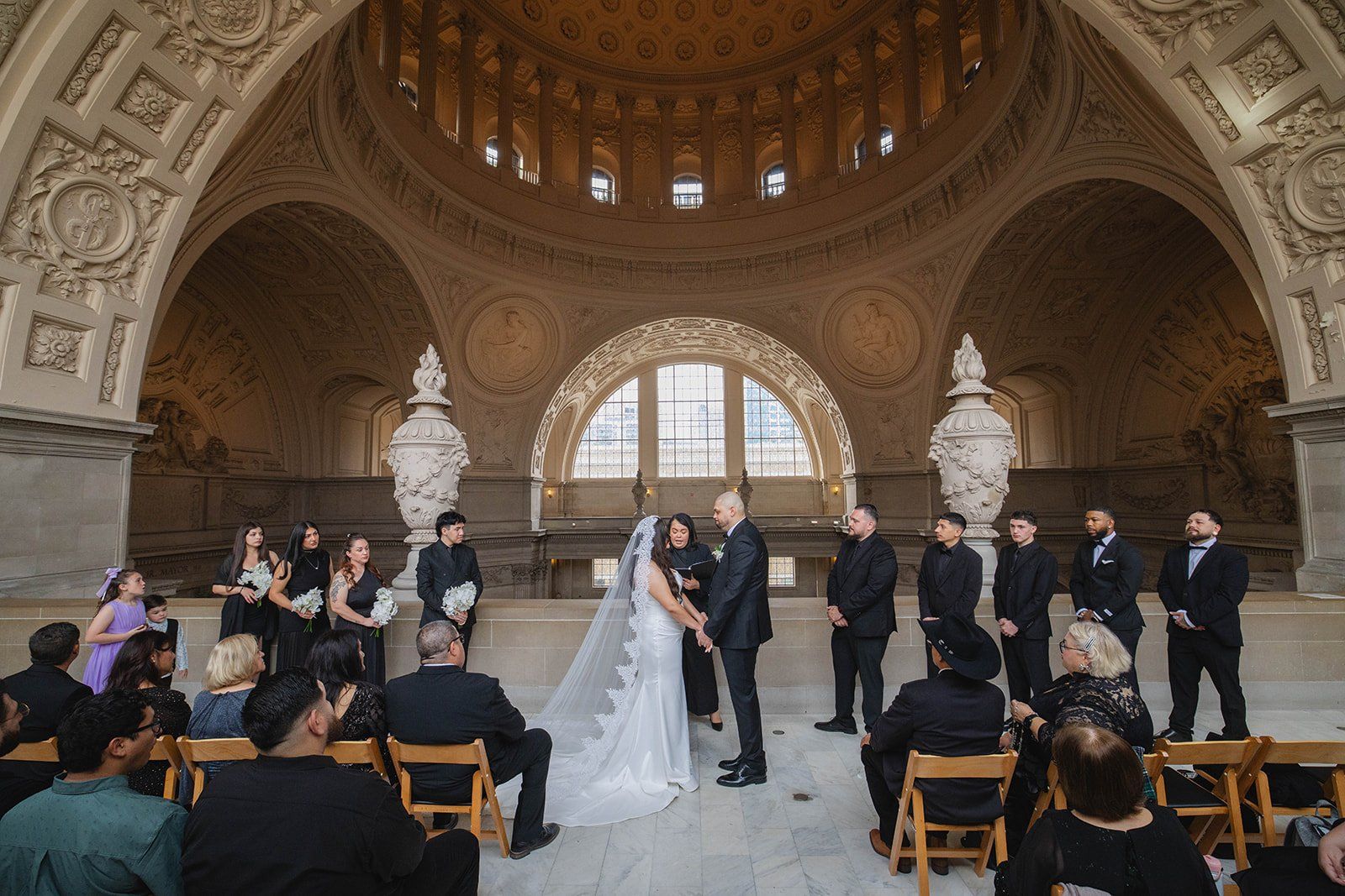 fine-dining micro wedding at wayfare tavern, sf, Married at San Francisco City Hall