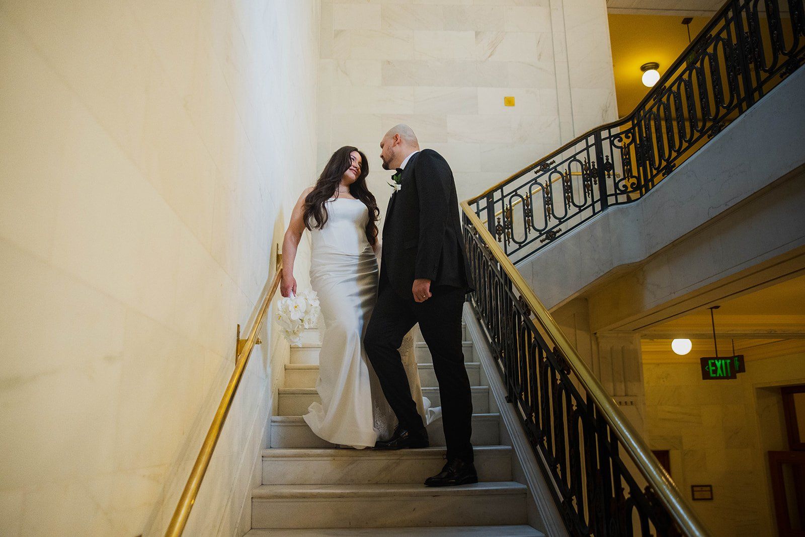 fine-dining micro wedding at wayfare tavern, sf, A Trolley Across San Francisco