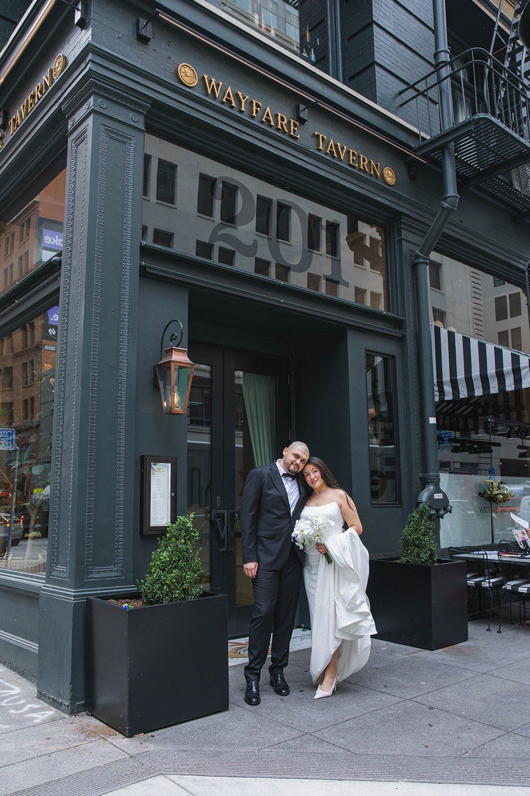 fine-dining micro wedding at wayfare tavern, sf, A Trolley Across San Francisco